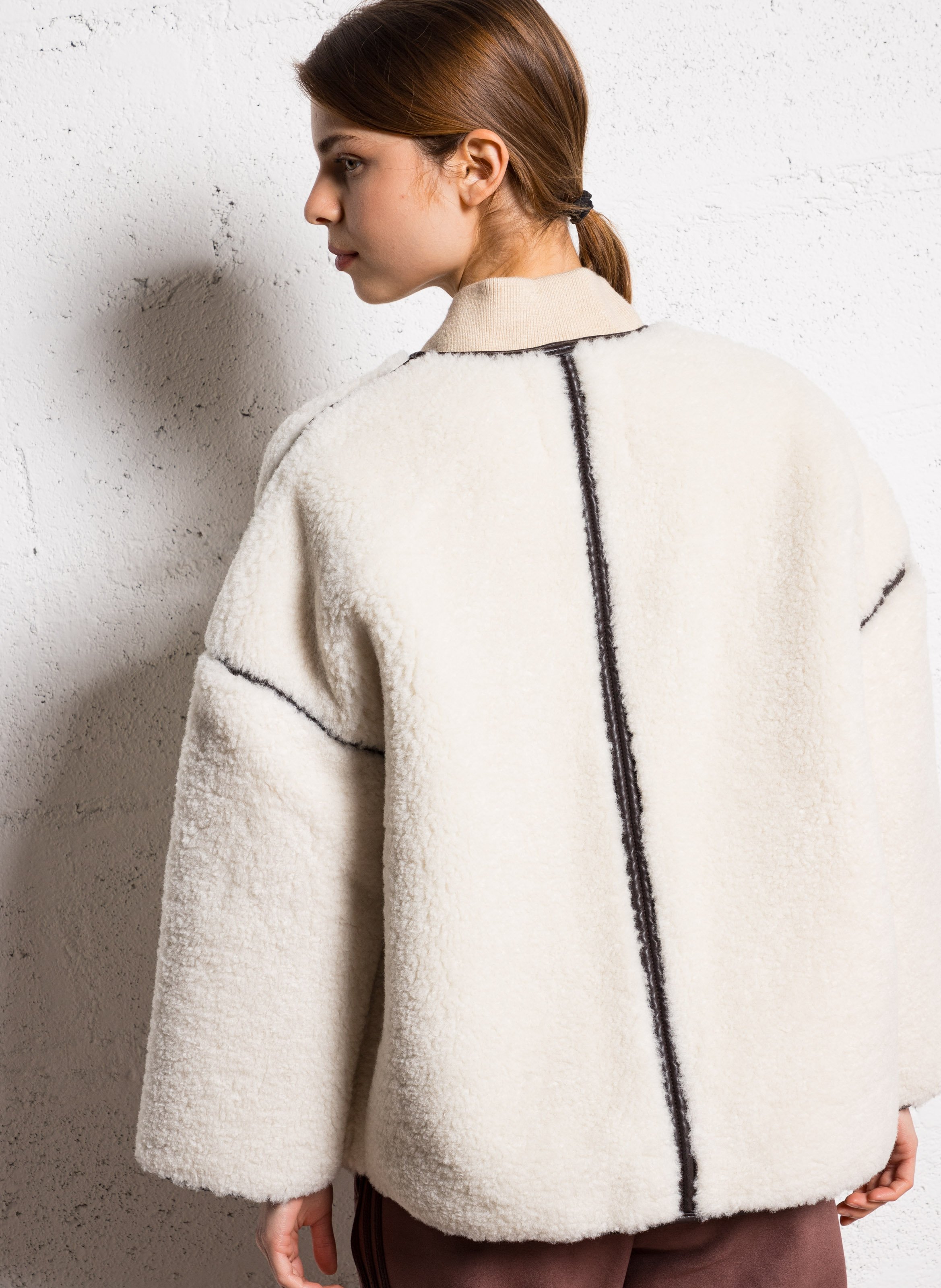 Veste oversize maury BA&SH Beige