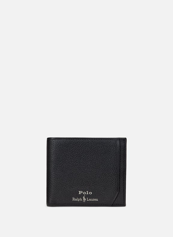 Leather wallet Black by POLO RALPH LAUREN POLO RALPH LAUREN Leather wallet Black