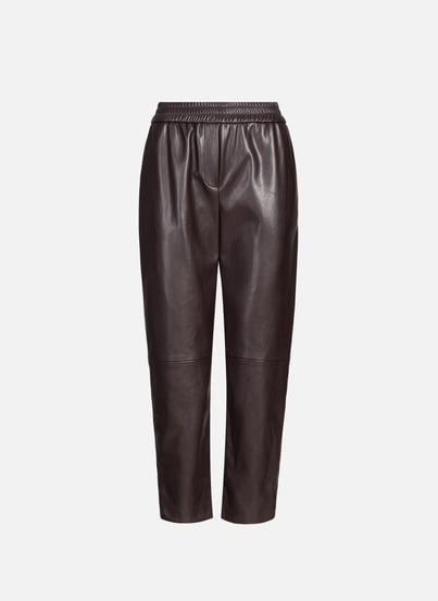 Pantalon droit aspect cuir SUNCOO Pantalon droit aspect cuir SUNCOO