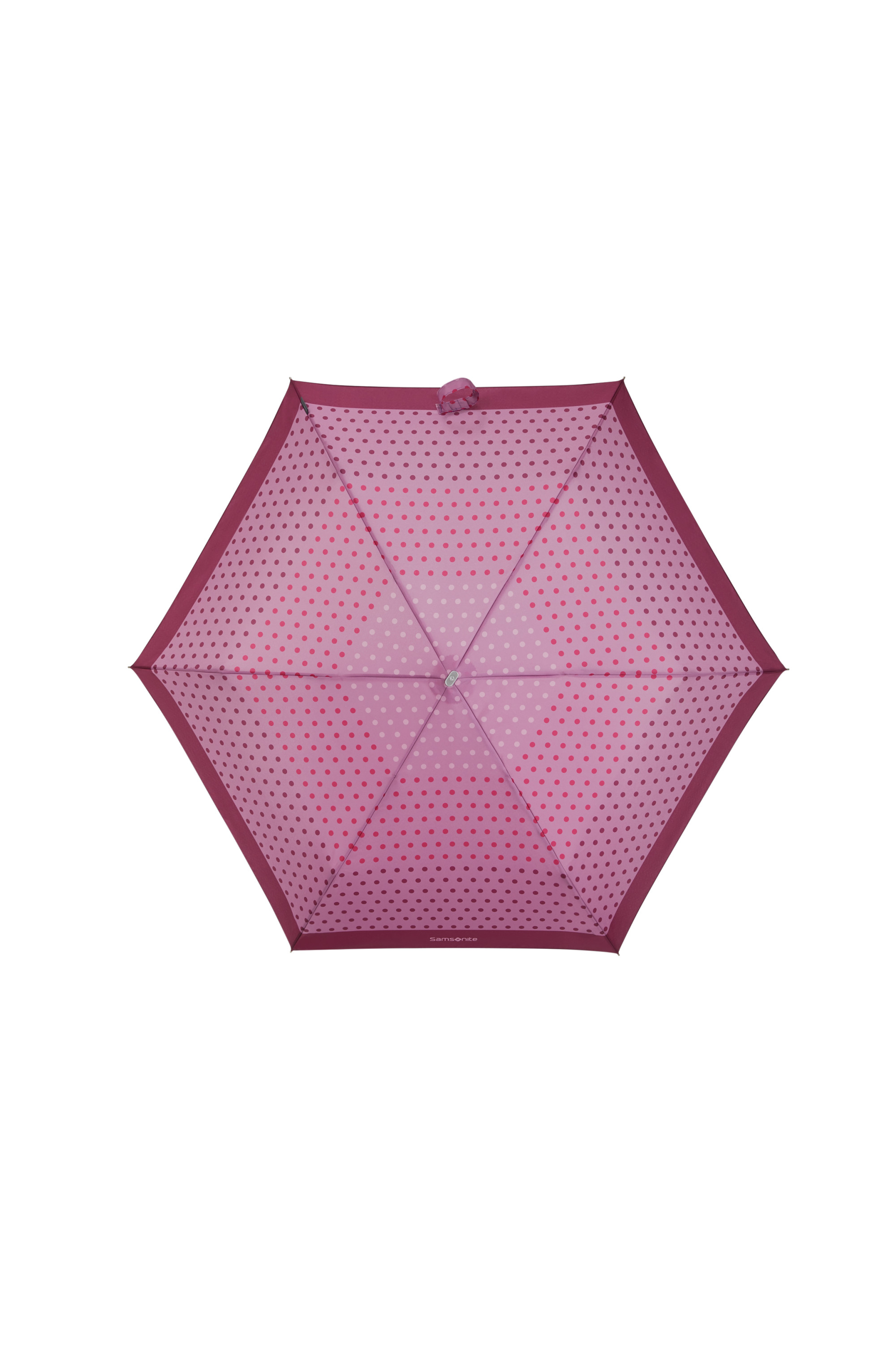 Alu drop s mini parapluie taille s  Purple dots