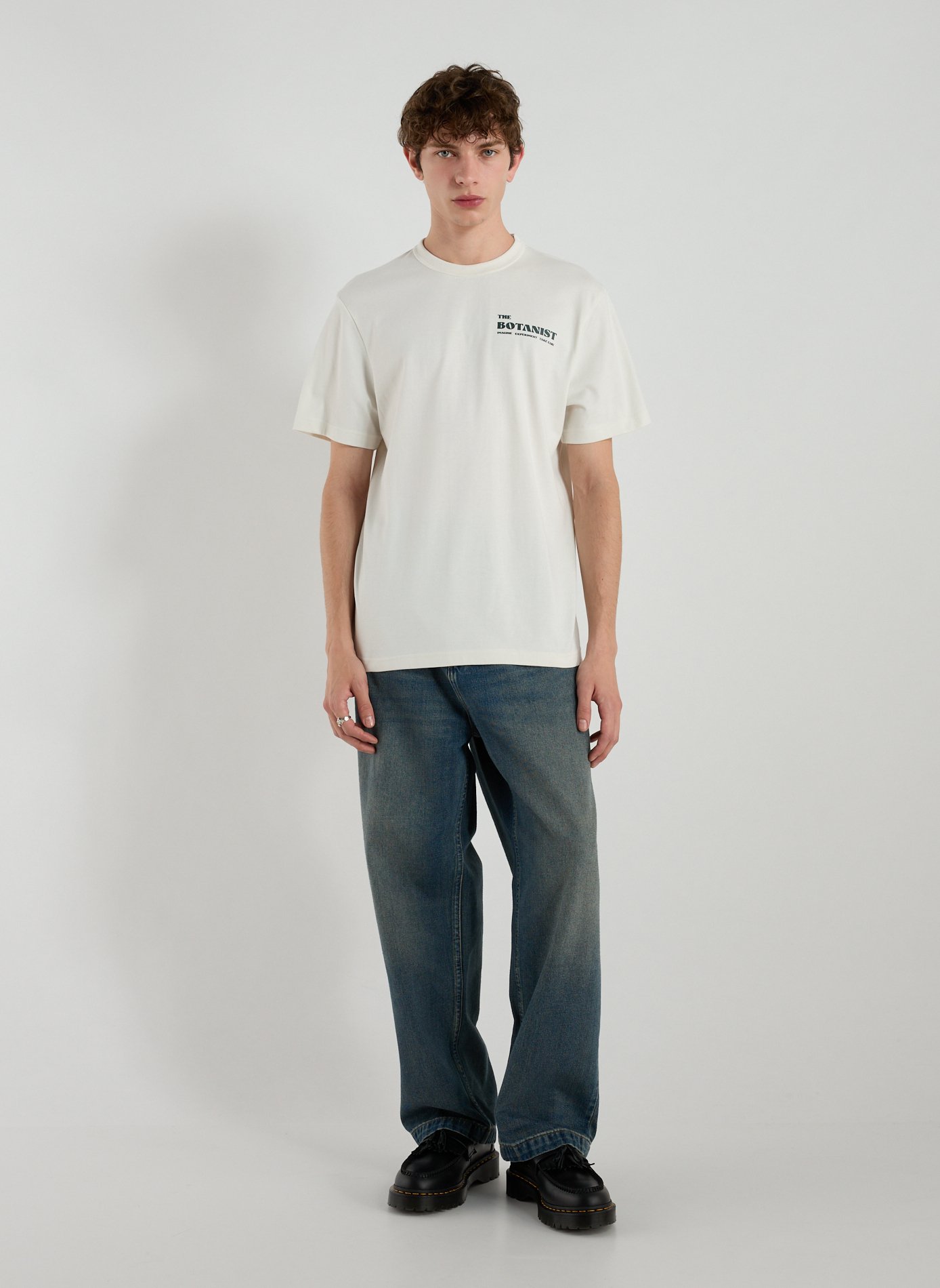 Wide cotton jeans CARHARTT WIP Blue