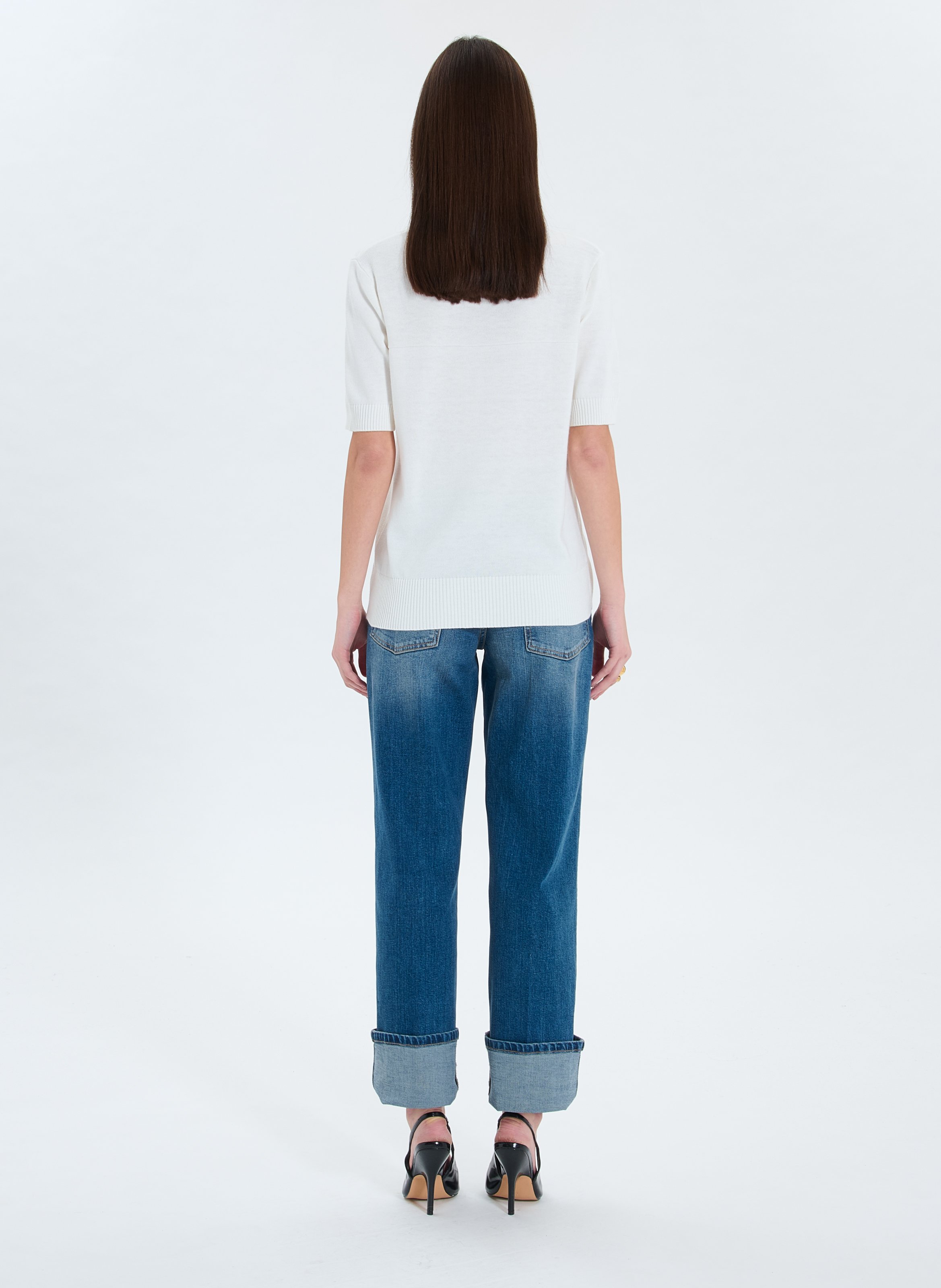 Pull  narvi ZAPA Blanc