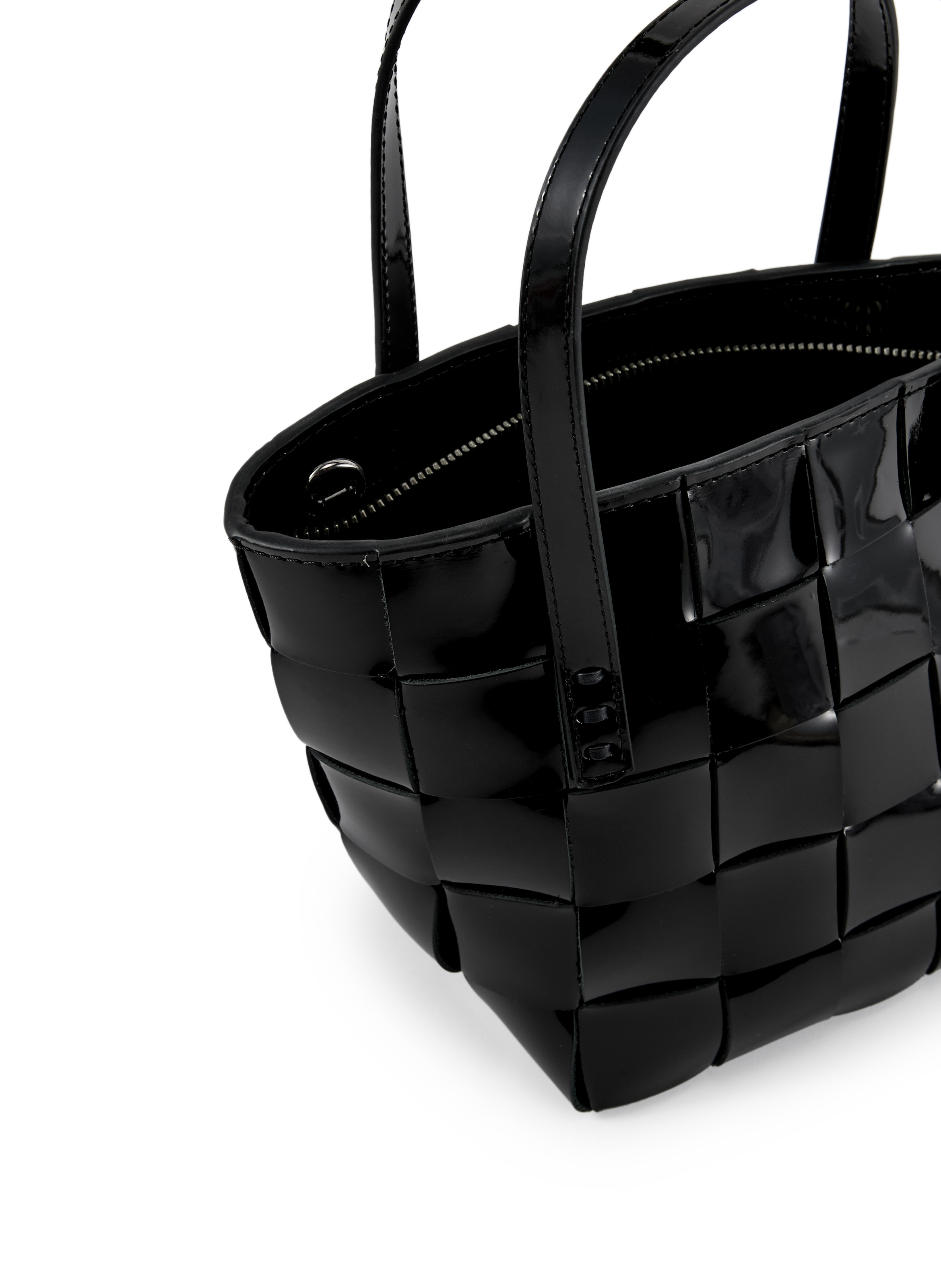 Japan Mini leather handbag DRAGON DIFFUSION Black