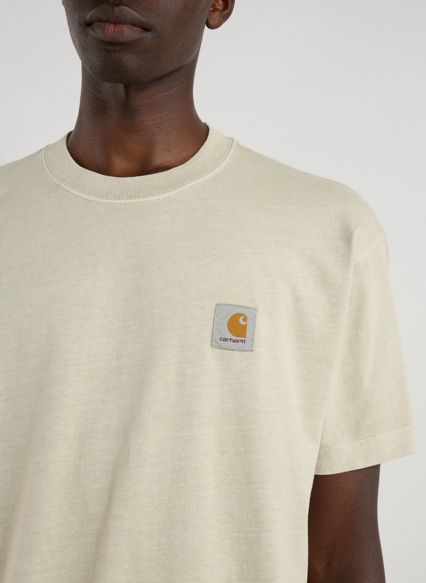 Classic Cotton T-Shirt CARHARTT WIP Beige