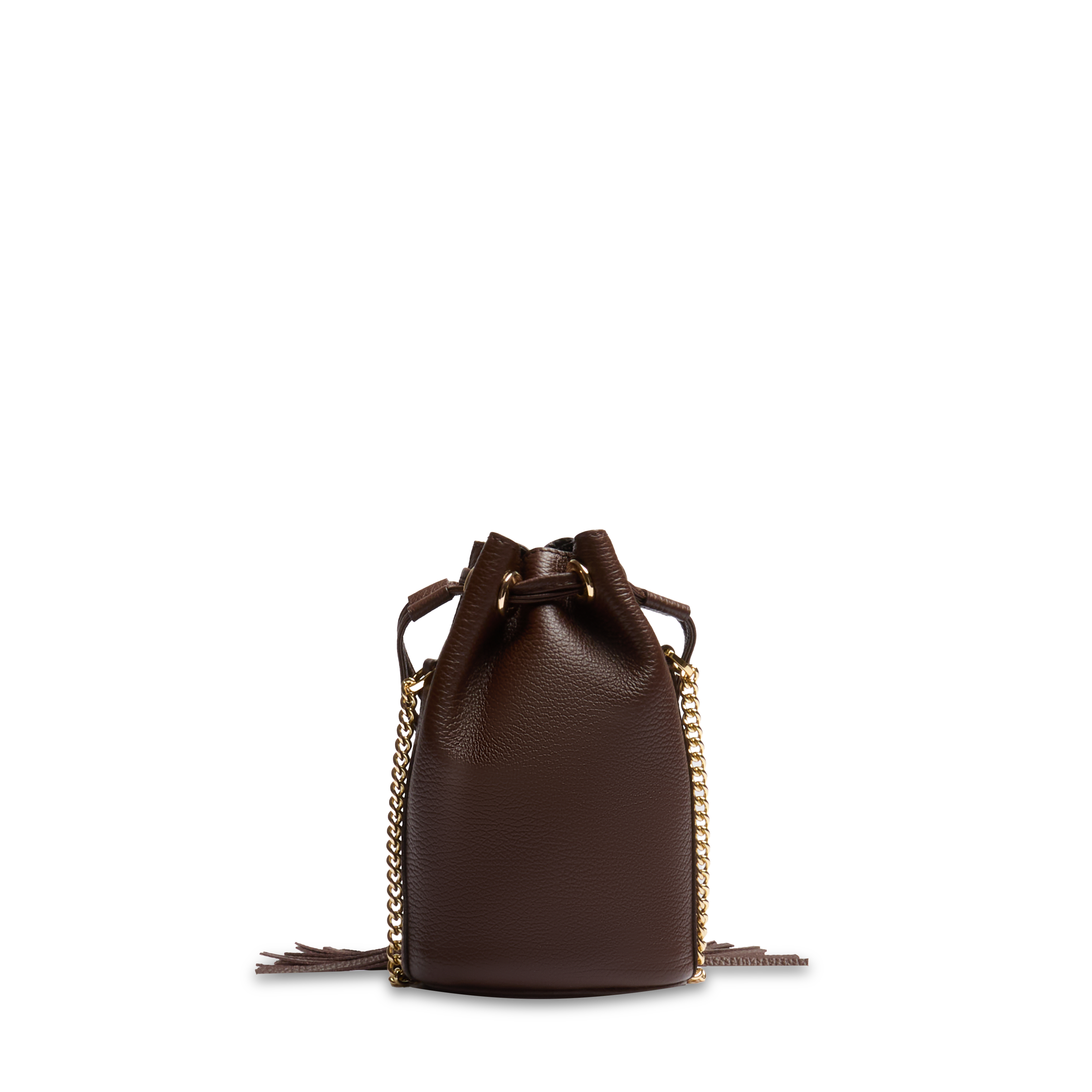 Mini sac seau premier flirt de lancel en cuir LANCEL Marron