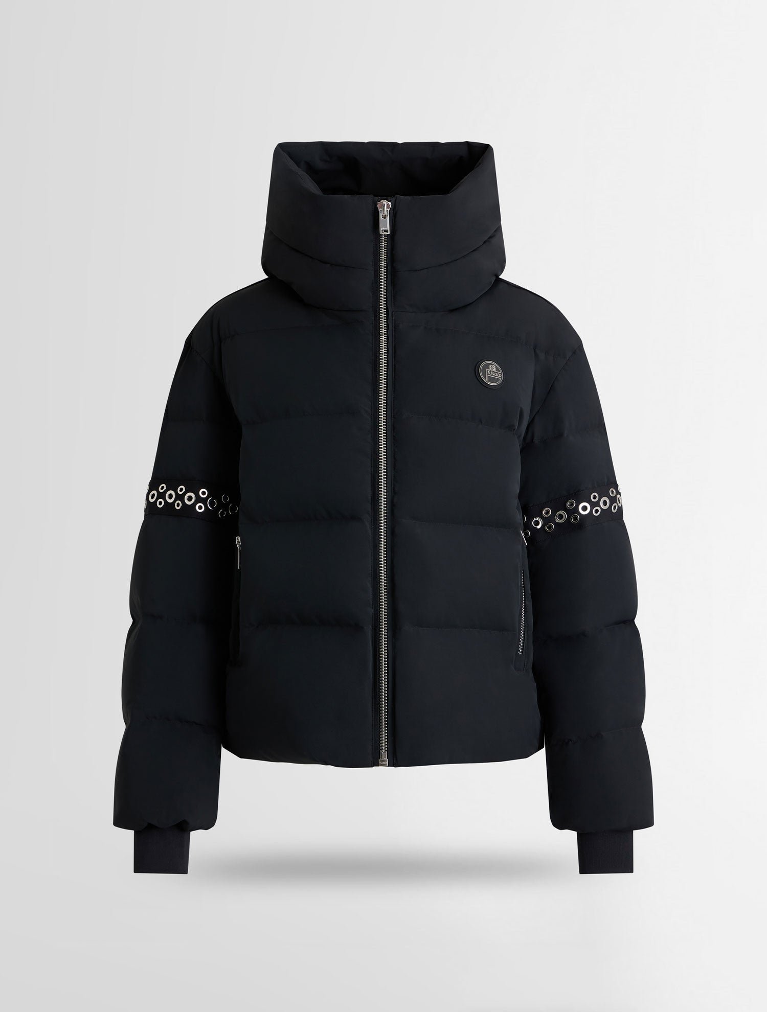 FUSALP Doudoune barsy eyelet col montant coupe regular Noir