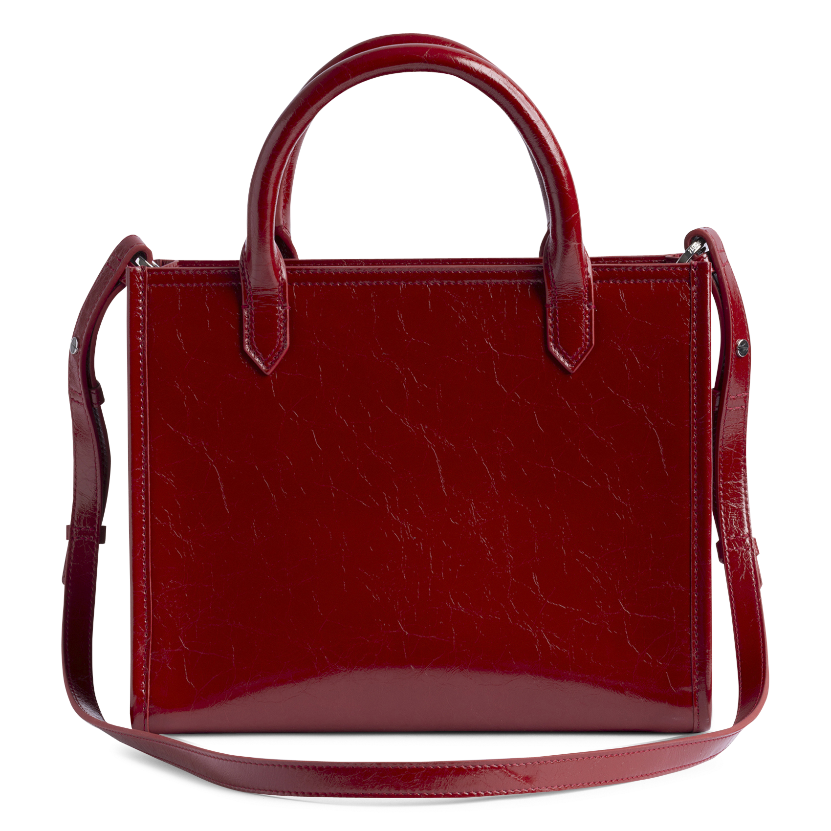 Sac bandoulière en cuir angel ZADIG&VOLTAIRE Rouge