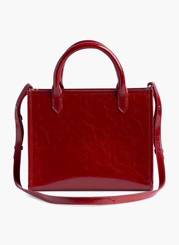 Angel Rouhe Sac bandoulière en cuir angel Rouge Zadig&Voltaire - Femme | Printemps.com