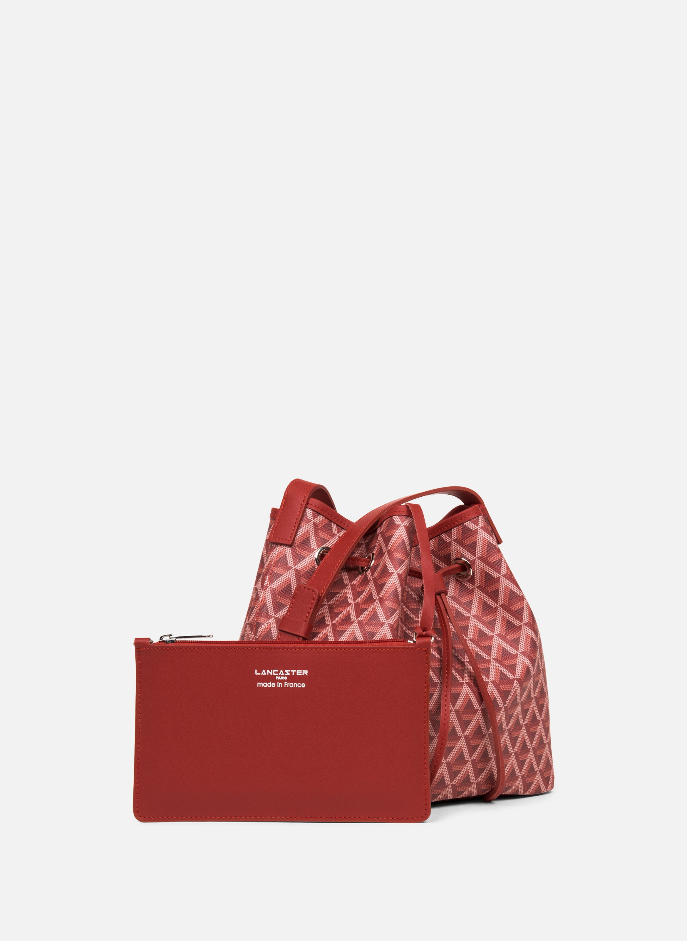 Sac bourse - ikon LANCASTER Rouge