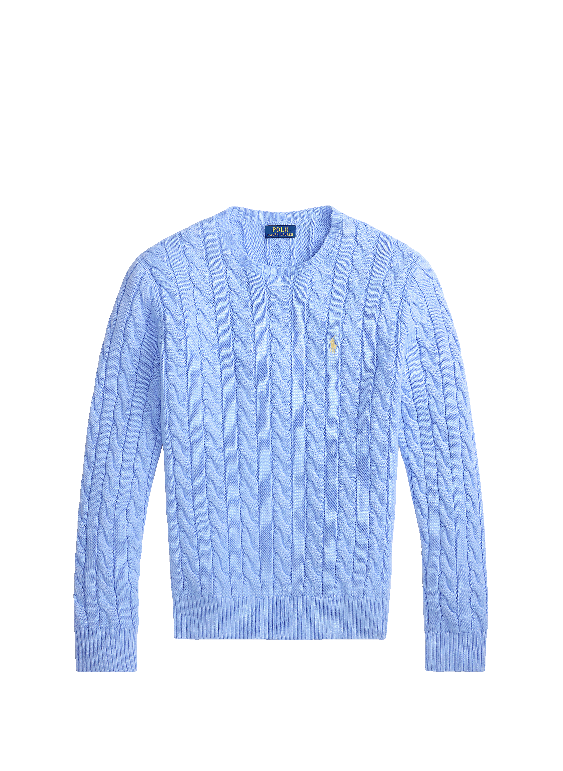 Cable knit jumper  Austin blue