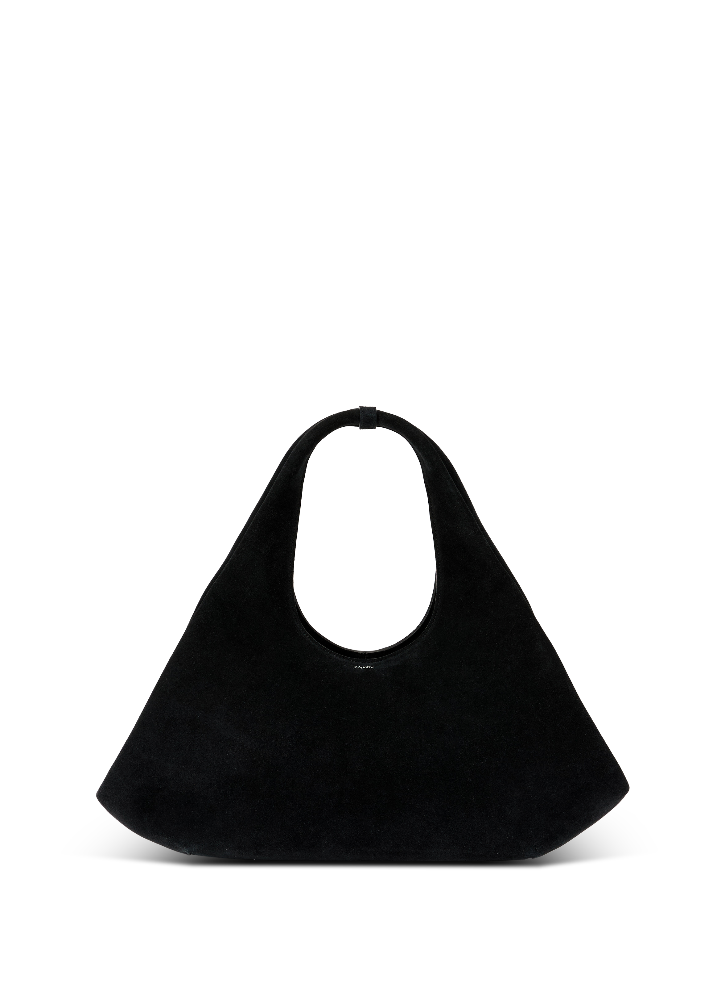 Suede handbag COPERNI Black