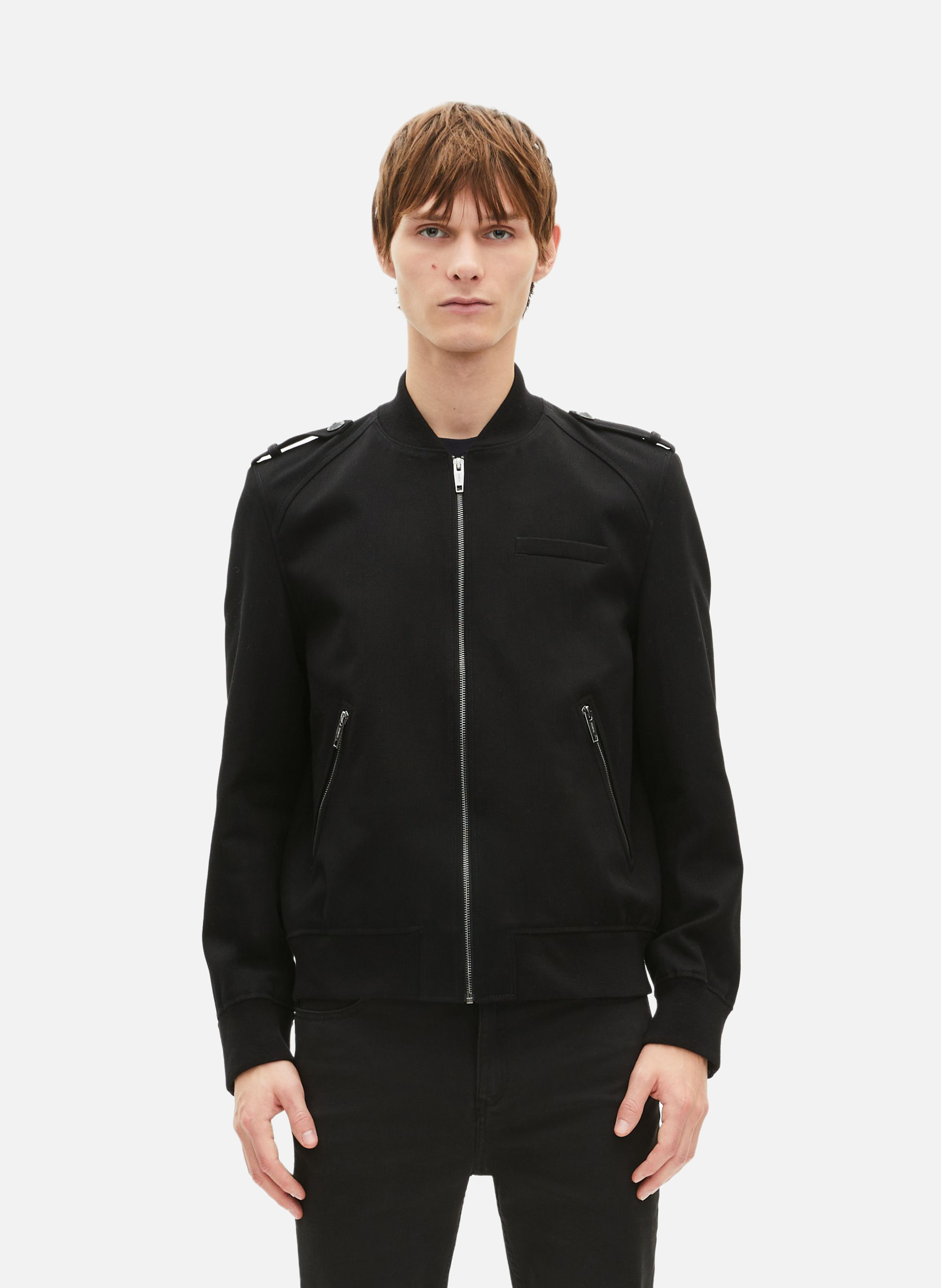 Blouson teddy  Noir