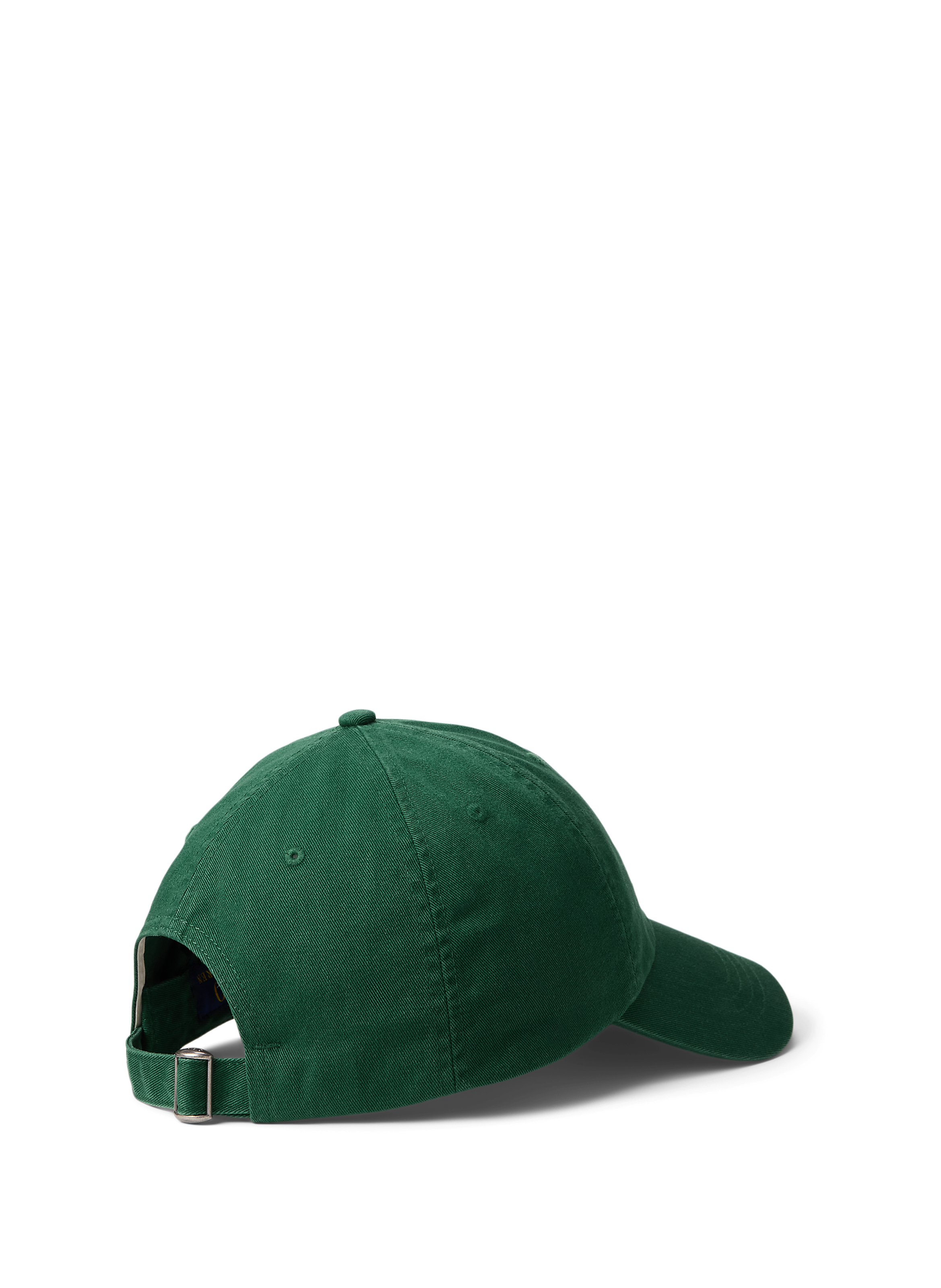 Embroidered cotton baseball cap POLO RALPH LAUREN Green