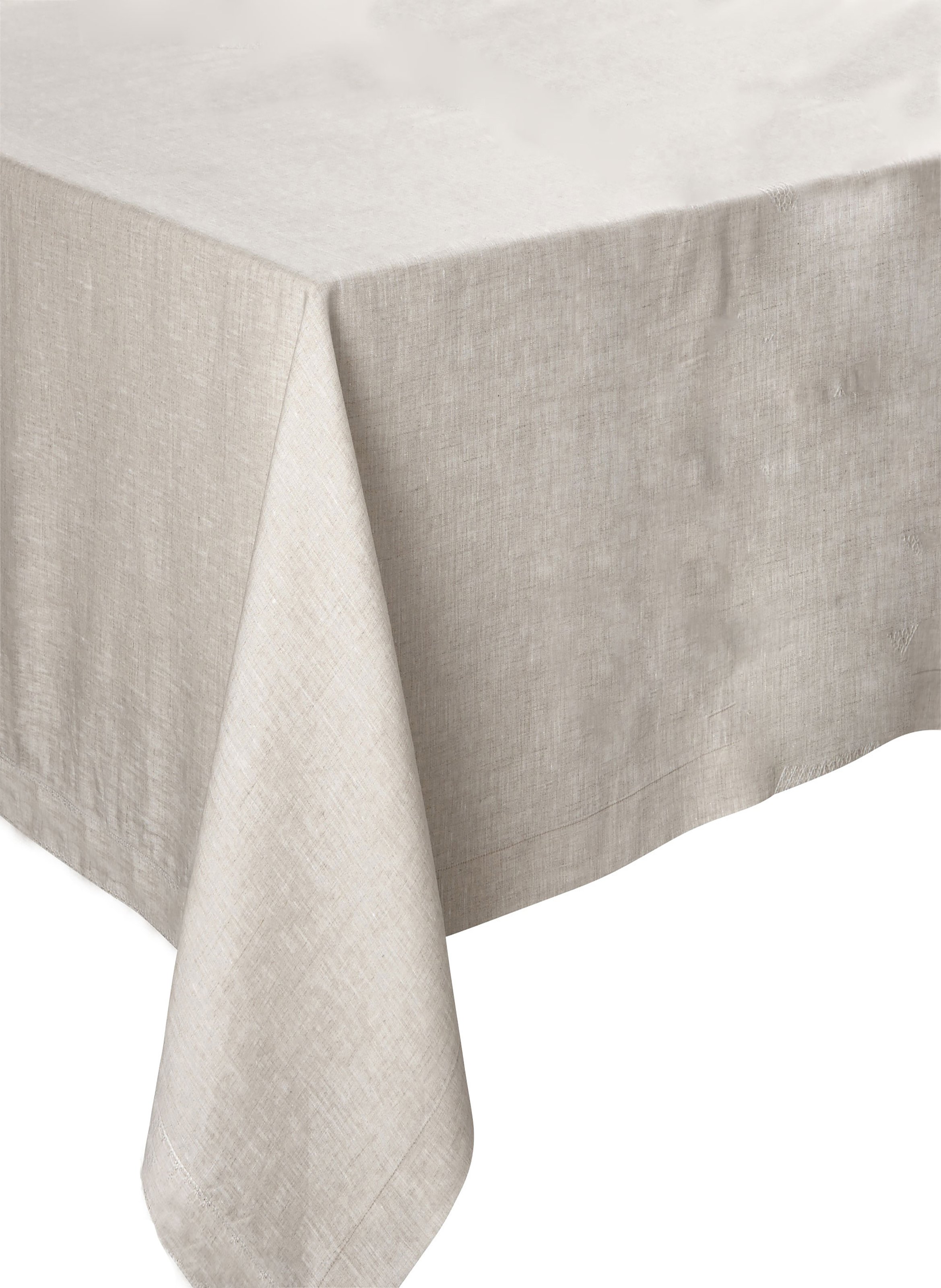 Nappe unie en lin, florence ALEXANDRE TURPAULT Beige