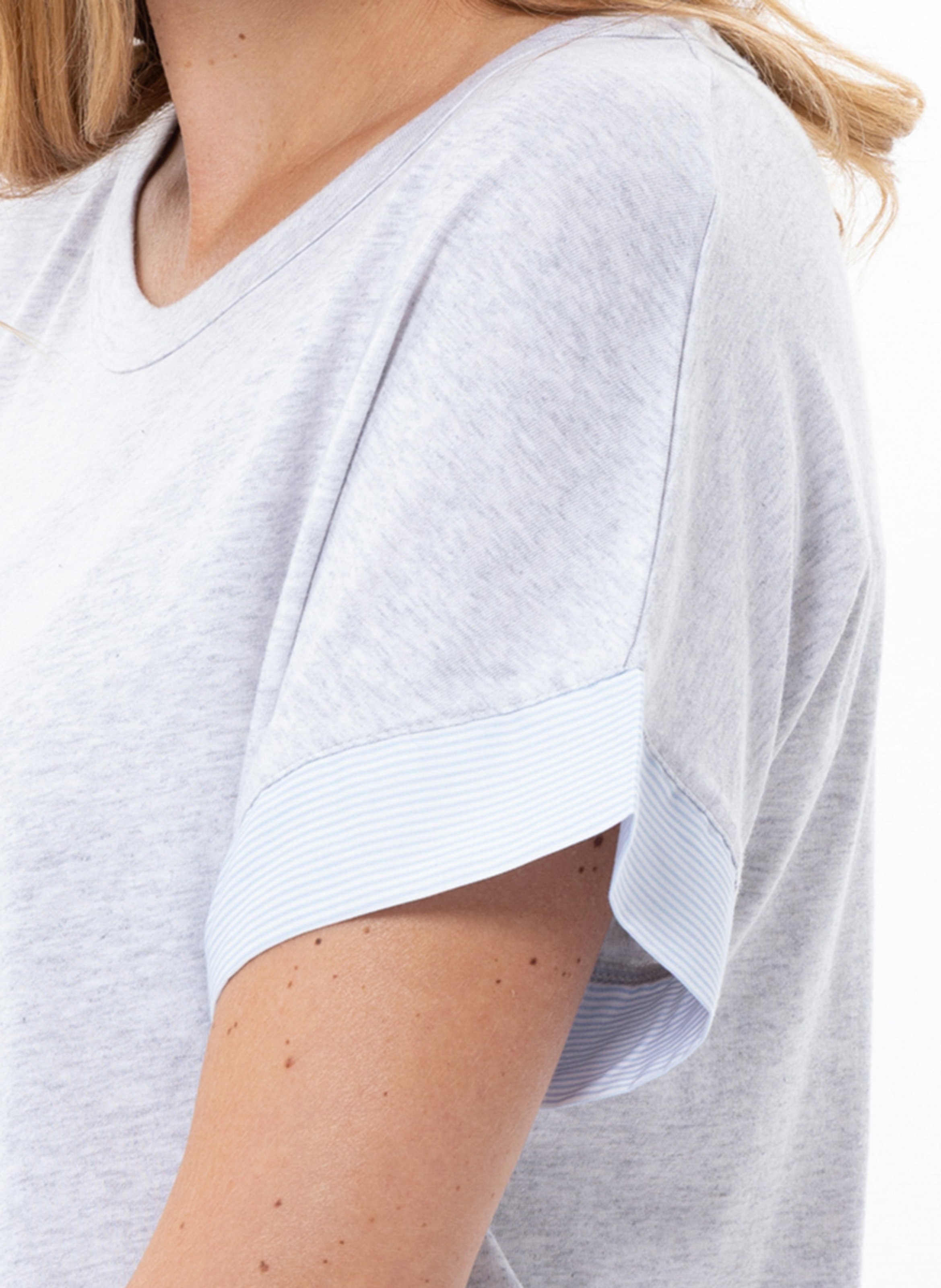 Pyjama short en coton modal amy 200 LE CHAT Multicolore