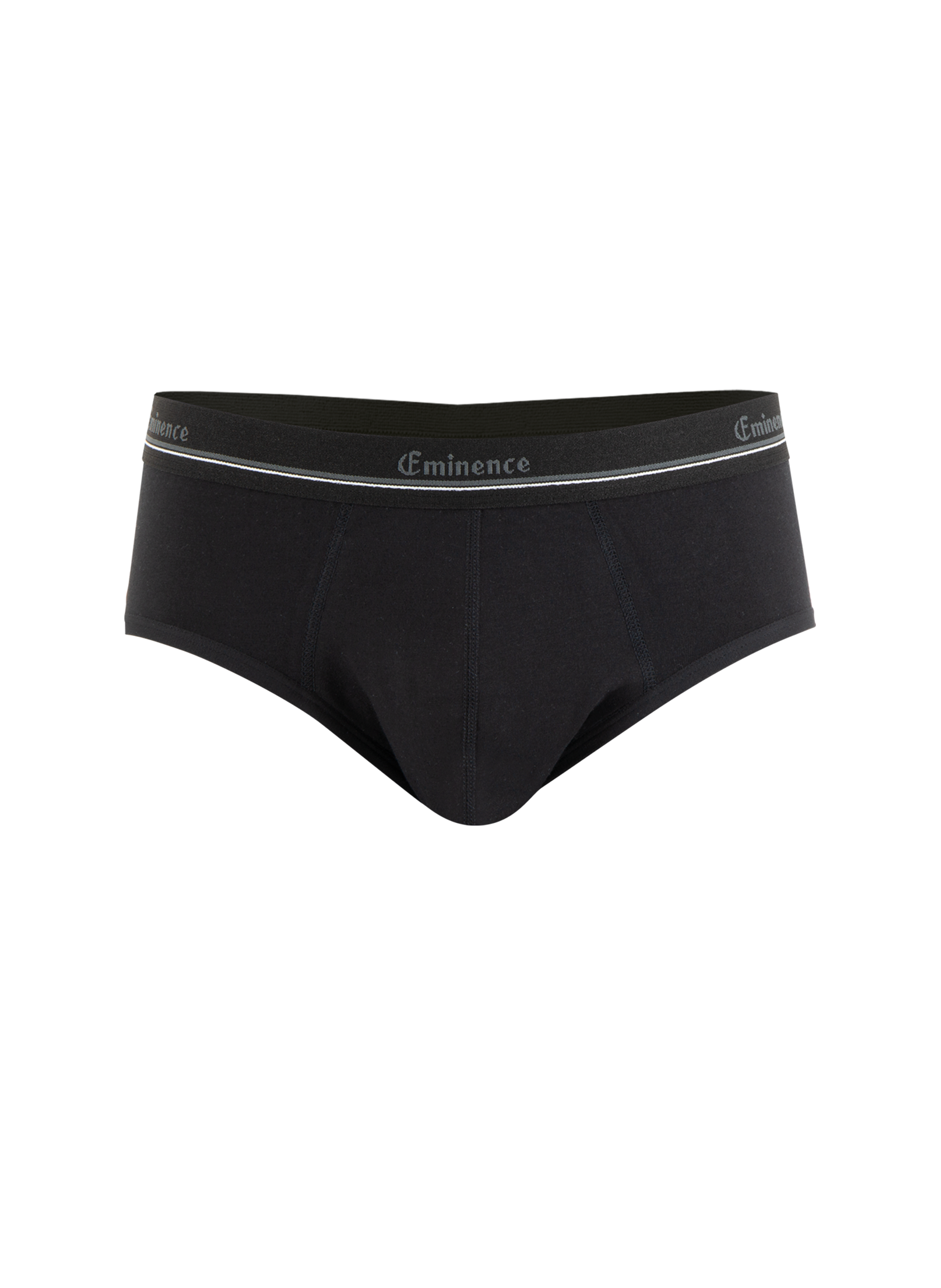 Slip uni en coton mélangé EMINENCE Noir