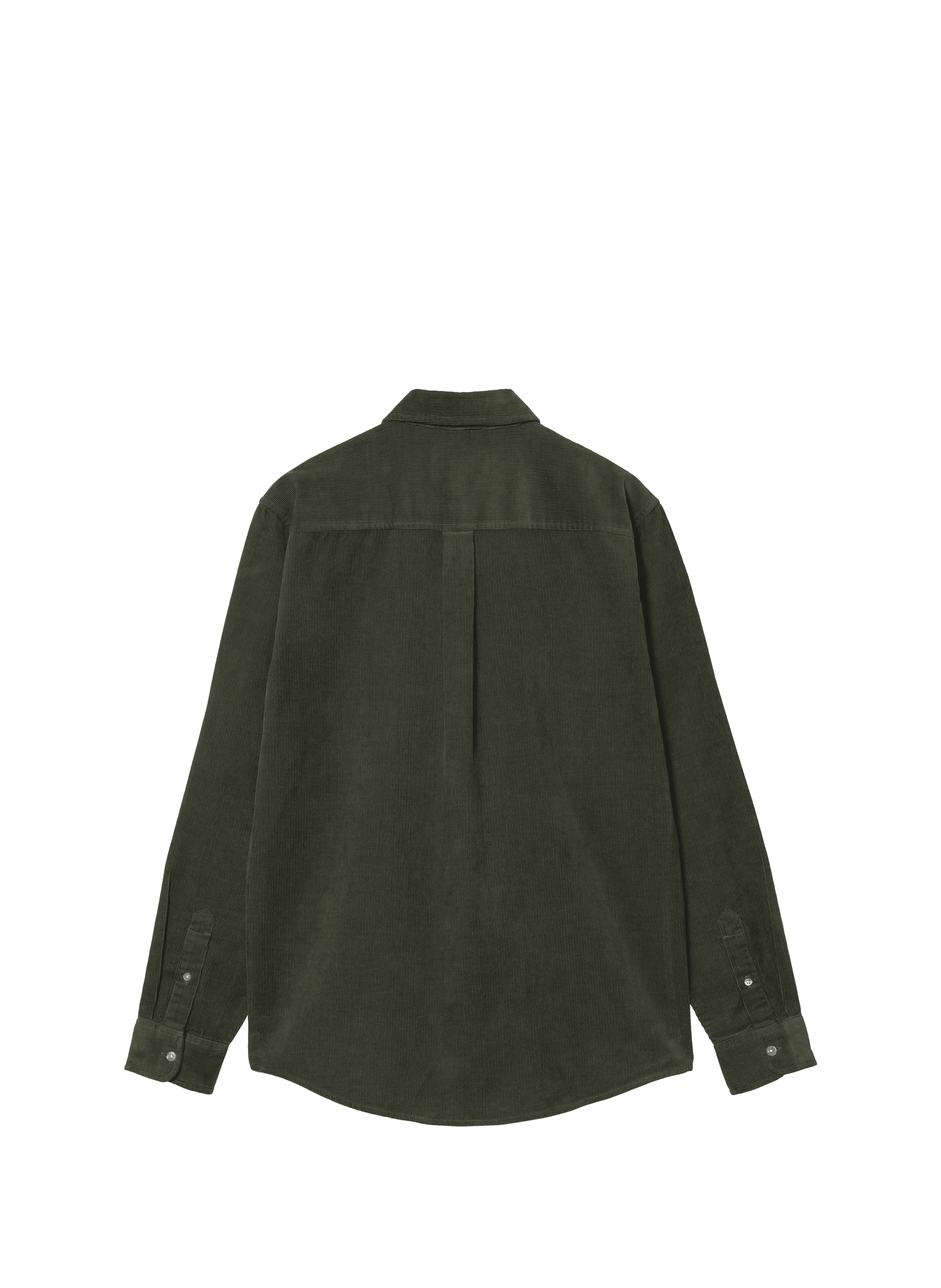 Chemise droit en velours côtelé CARHARTT WIP Vert