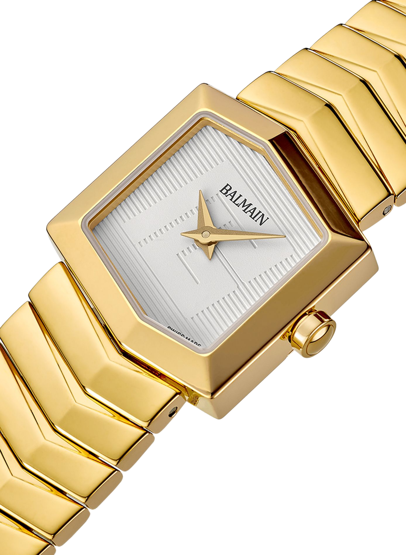 Montre analogique quartz Taffetas en acier inoxydable BALMAIN WATCHES Doré