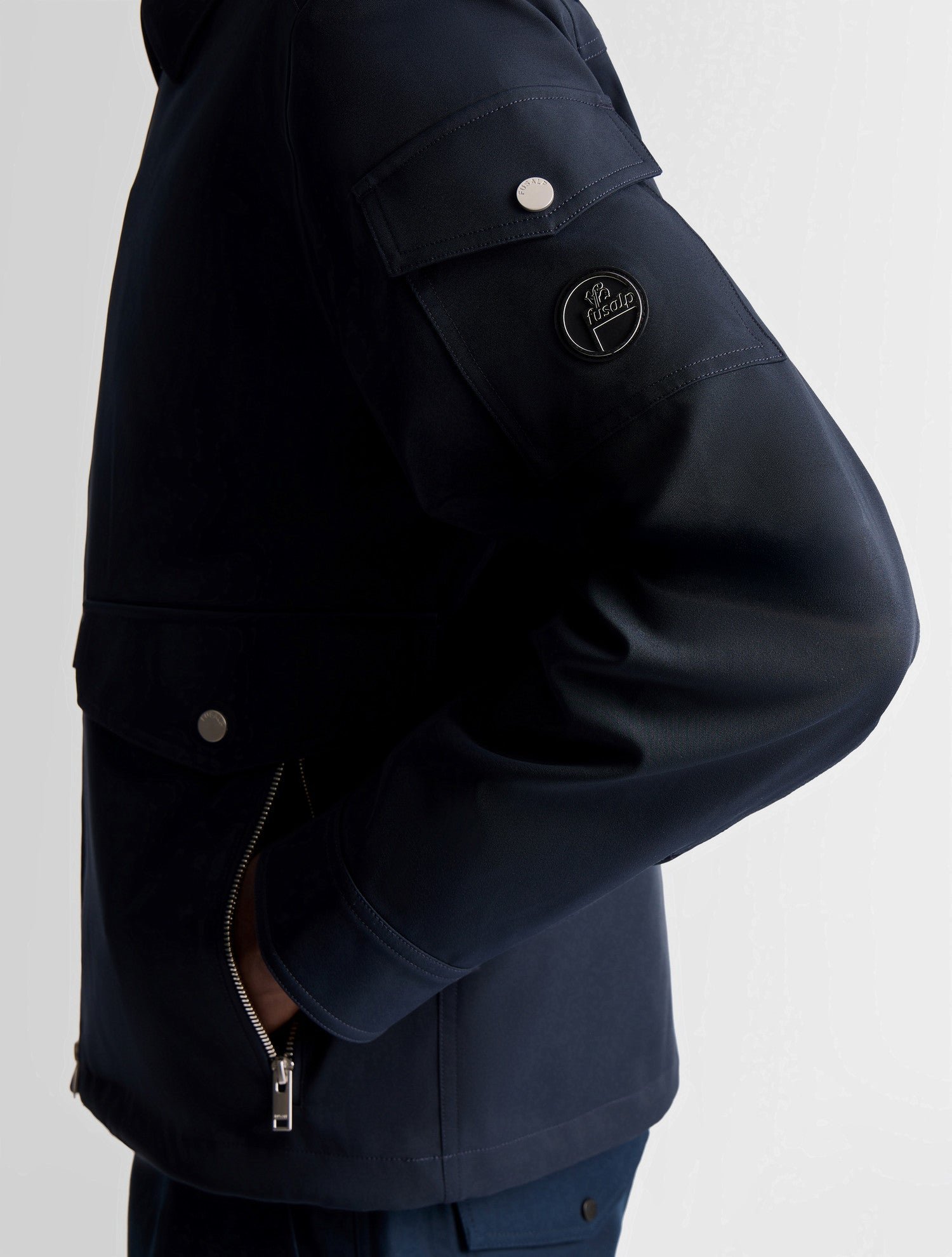 Blouson fralis col cjemise coupe regular FUSALP Bleu