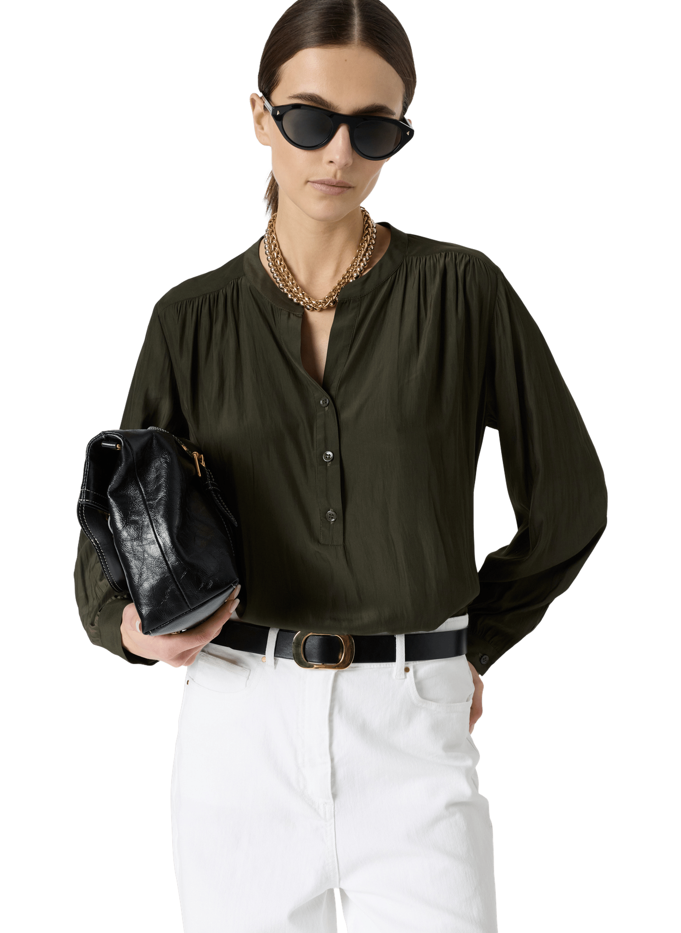 Blouse fluide - cyndie GERARD DAREL Marron