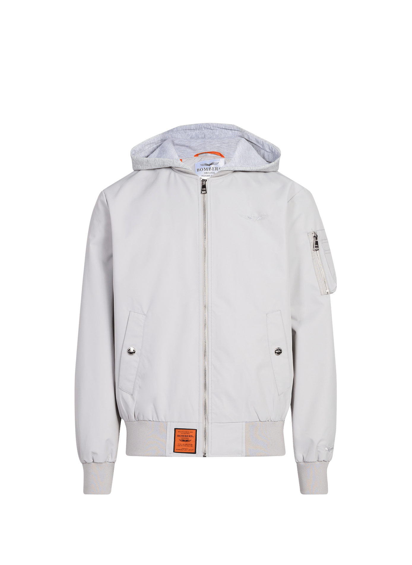 Bomber léger à capuche  BOMBERS ORIGINAL Gris