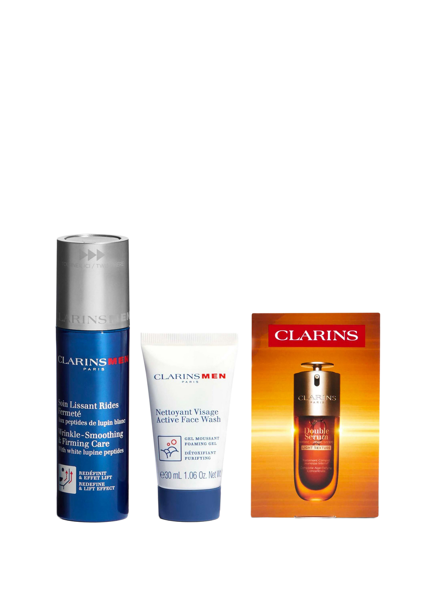 Set - Anti-Wrinkle Firming Care ClarinsMen CLARINS No color