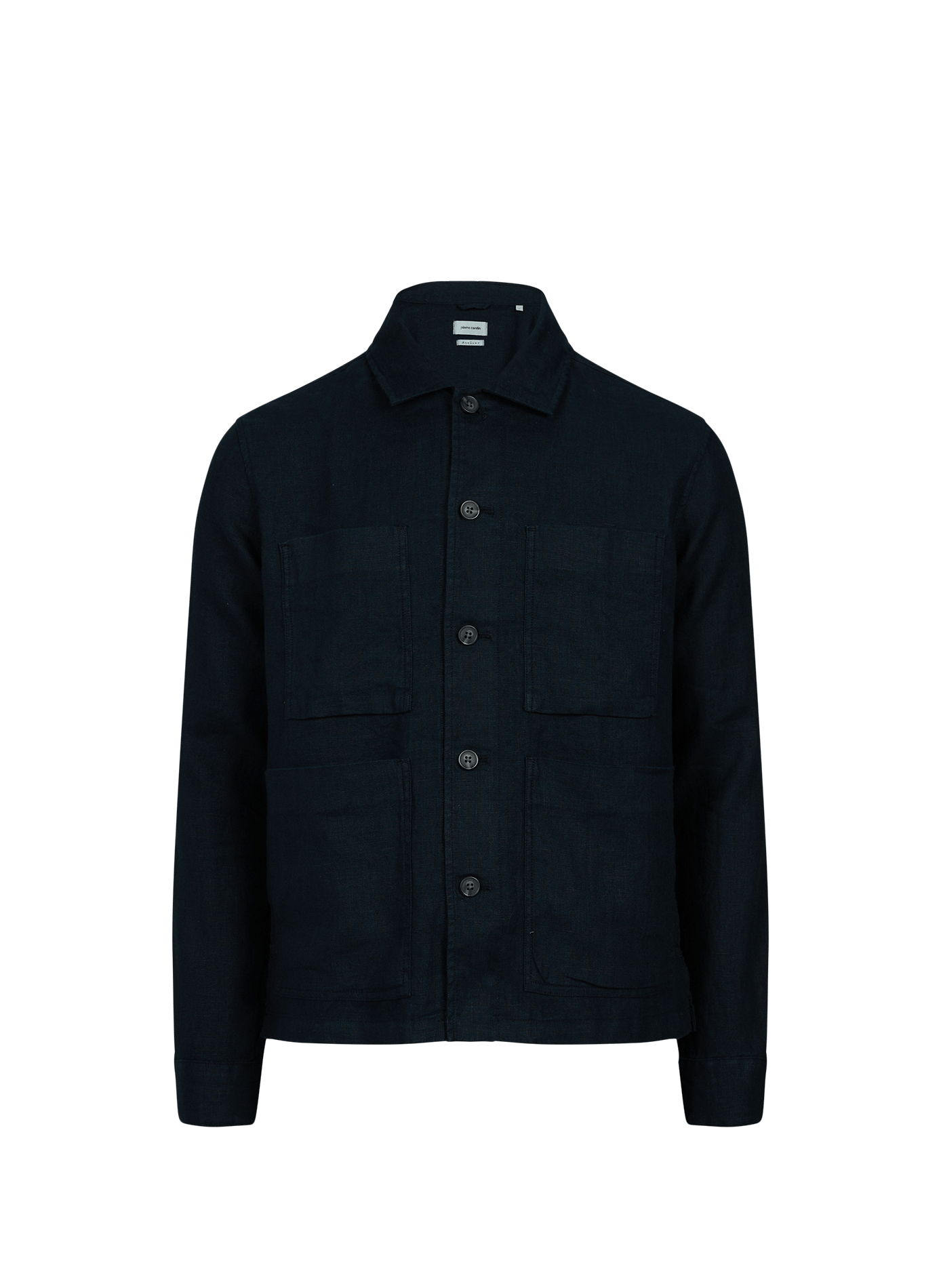 Chemise en lin  PIERRE CARDIN Bleu