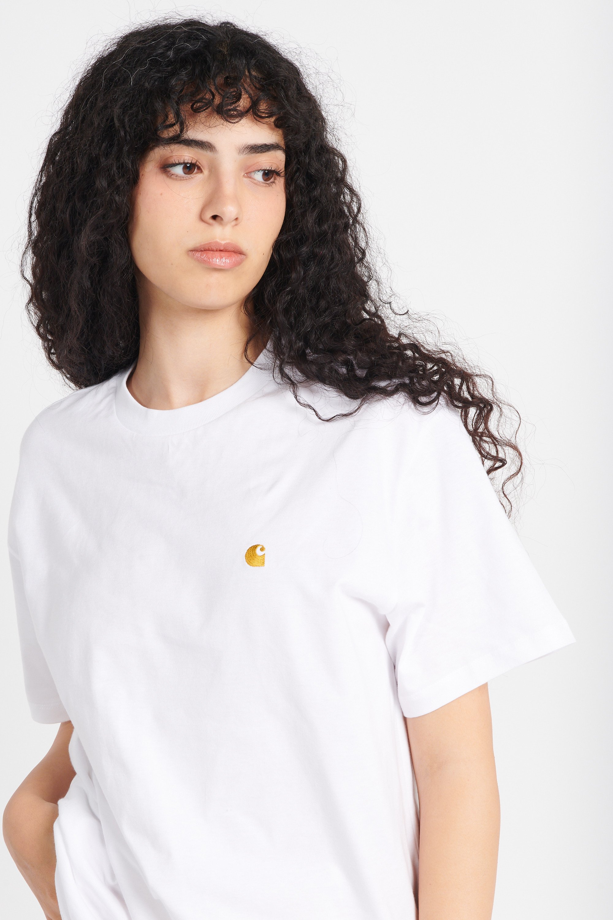 T-shirt w' s/s chase t-shirt CARHARTT WIP Blanc