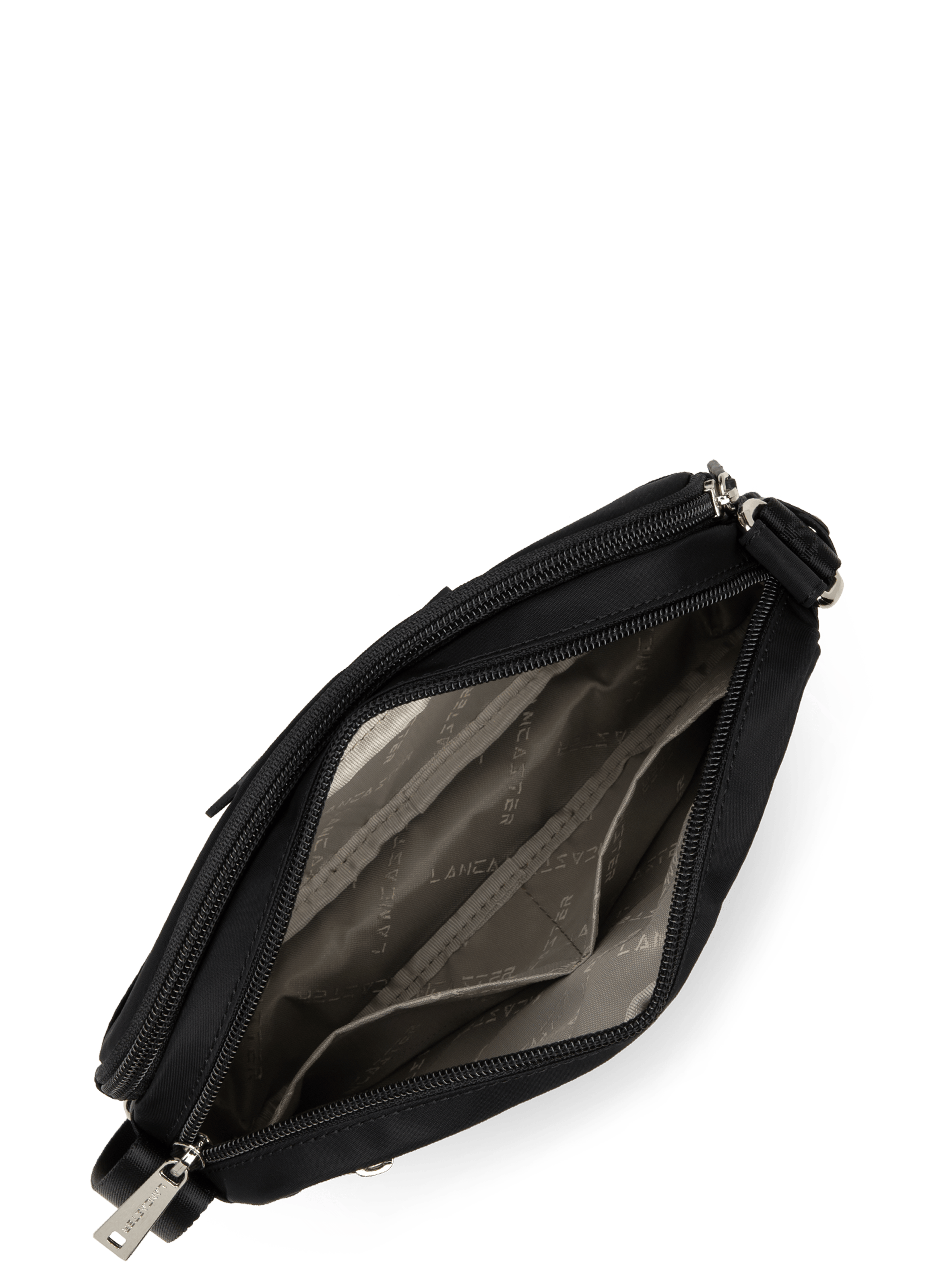 Crossbody bag - basic sport LANCASTER Black