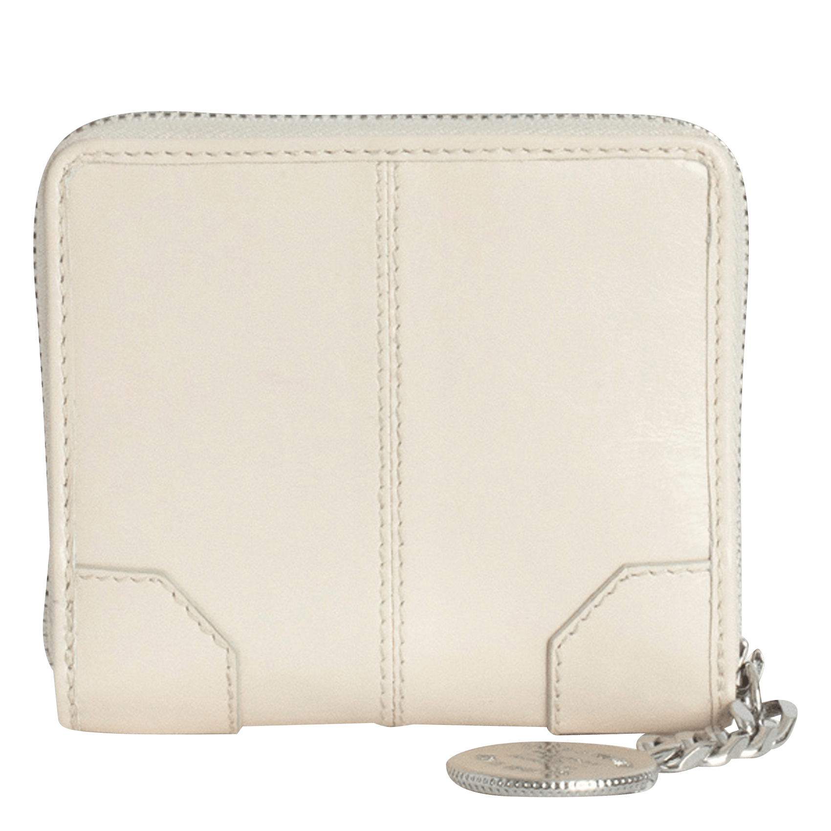 Sunny Mini Leather Coin Purse ZADIG&VOLTAIRE White