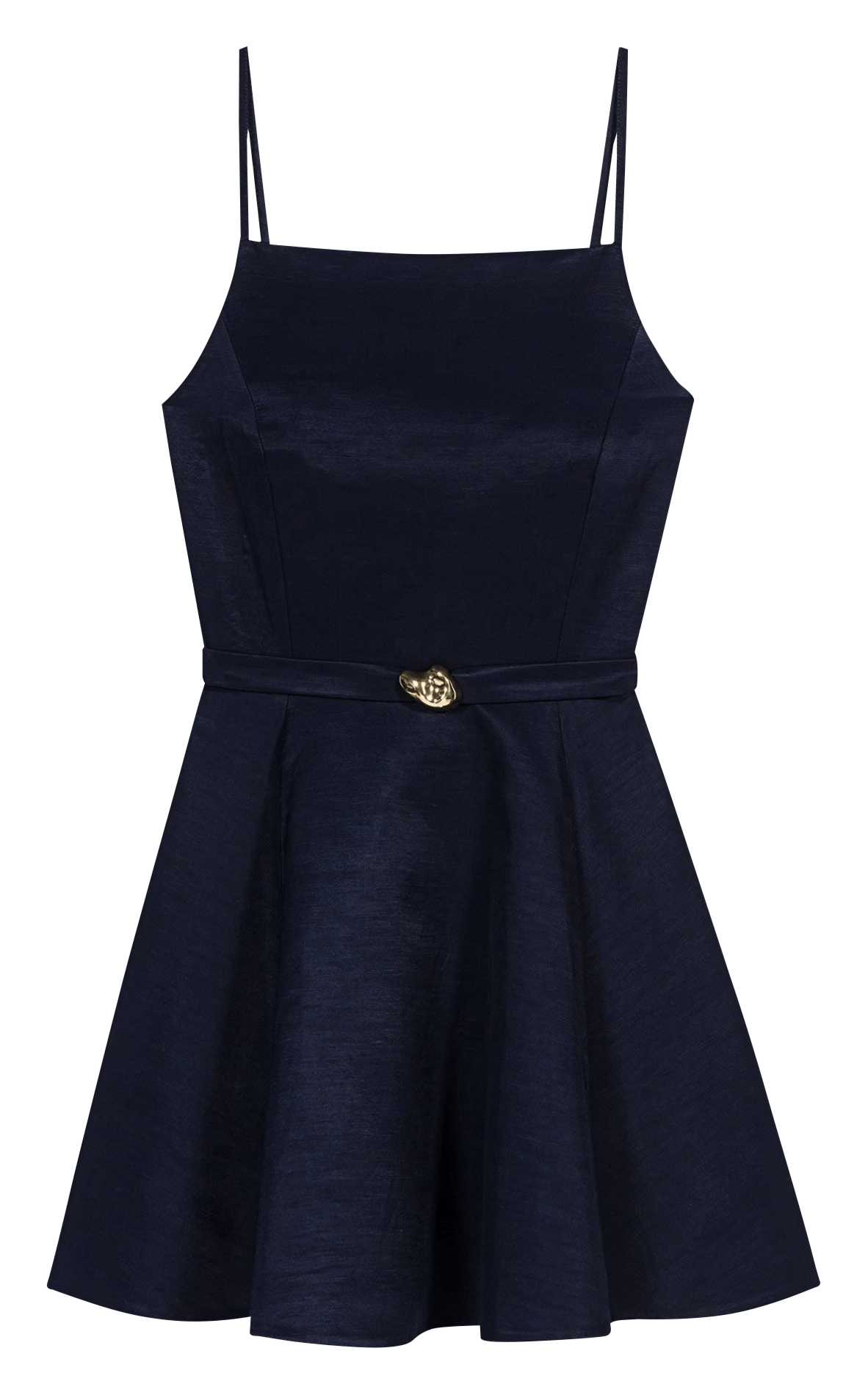Robe courte col droit MAJE Bleu