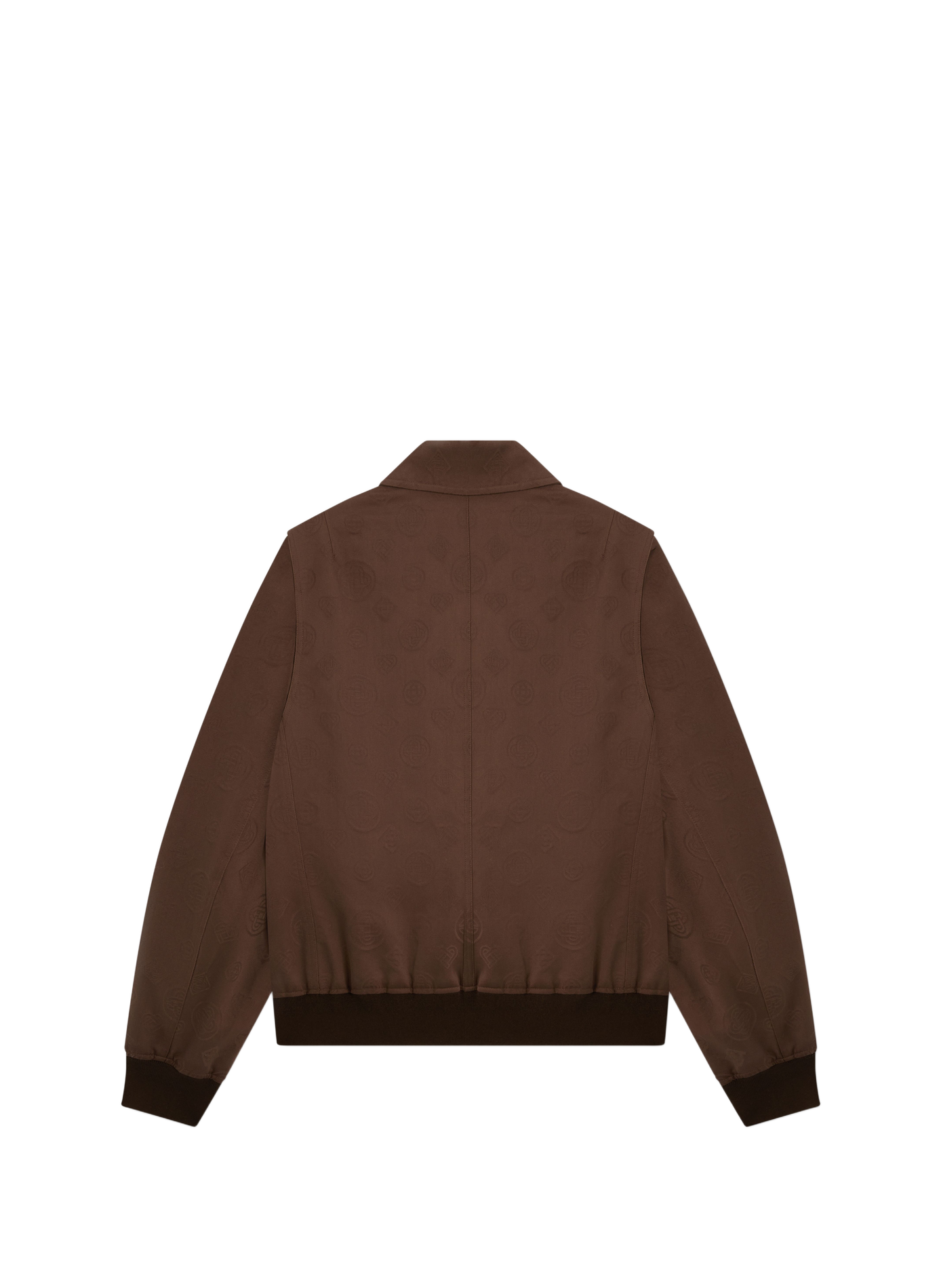 Blouson sérigraphié en coton CASABLANCA PARIS Marron