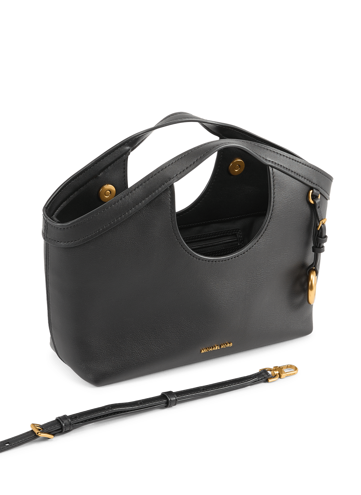 Haddie leather handbag | White MICHAEL KORS Women