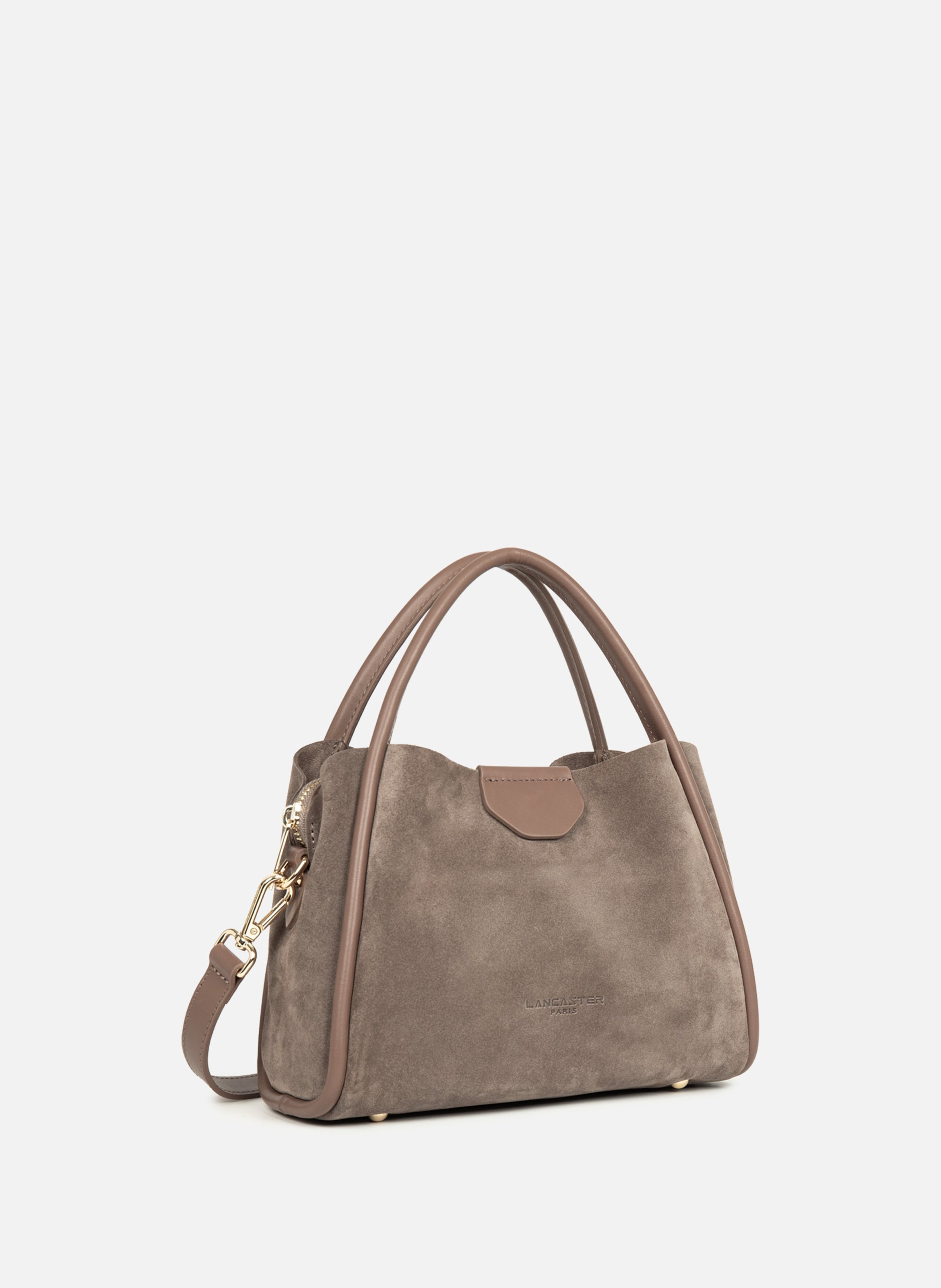 Petit sac à main - suède ida | Marron LANCASTER Femme