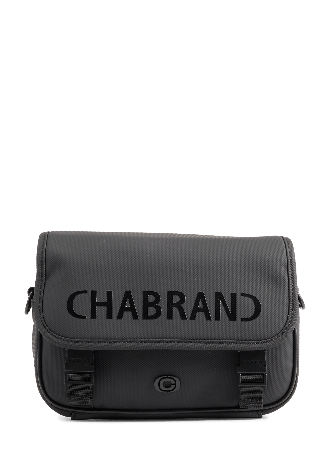 Flap-over multi-pocket messenger bag CHABRAND Black