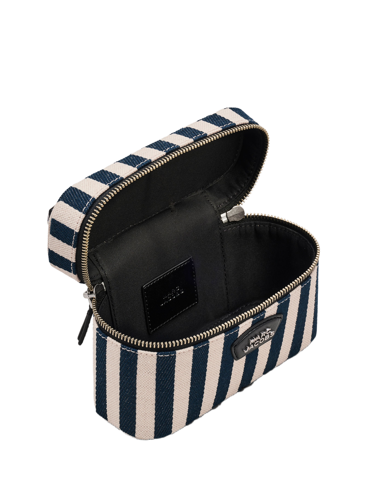 Vanity Das gestreifte Canvas Everyday Kleid MARC JACOBS Blau