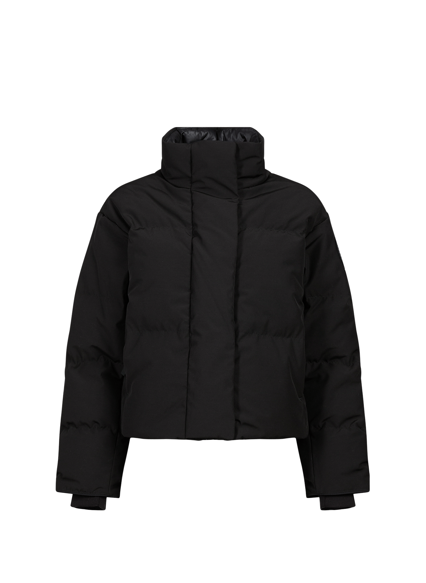 Korte donsjas Granview met capuchon met kraag CANADA GOOSE Zwart