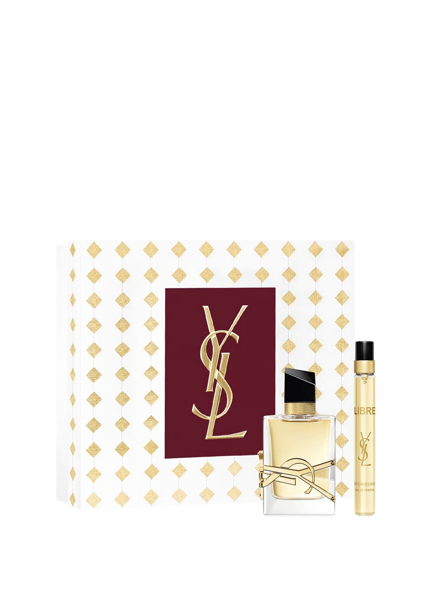 Libre - Coffret parfum lavande florale rechargeable pour femme (50ml) YVES SAINT LAURENT No color