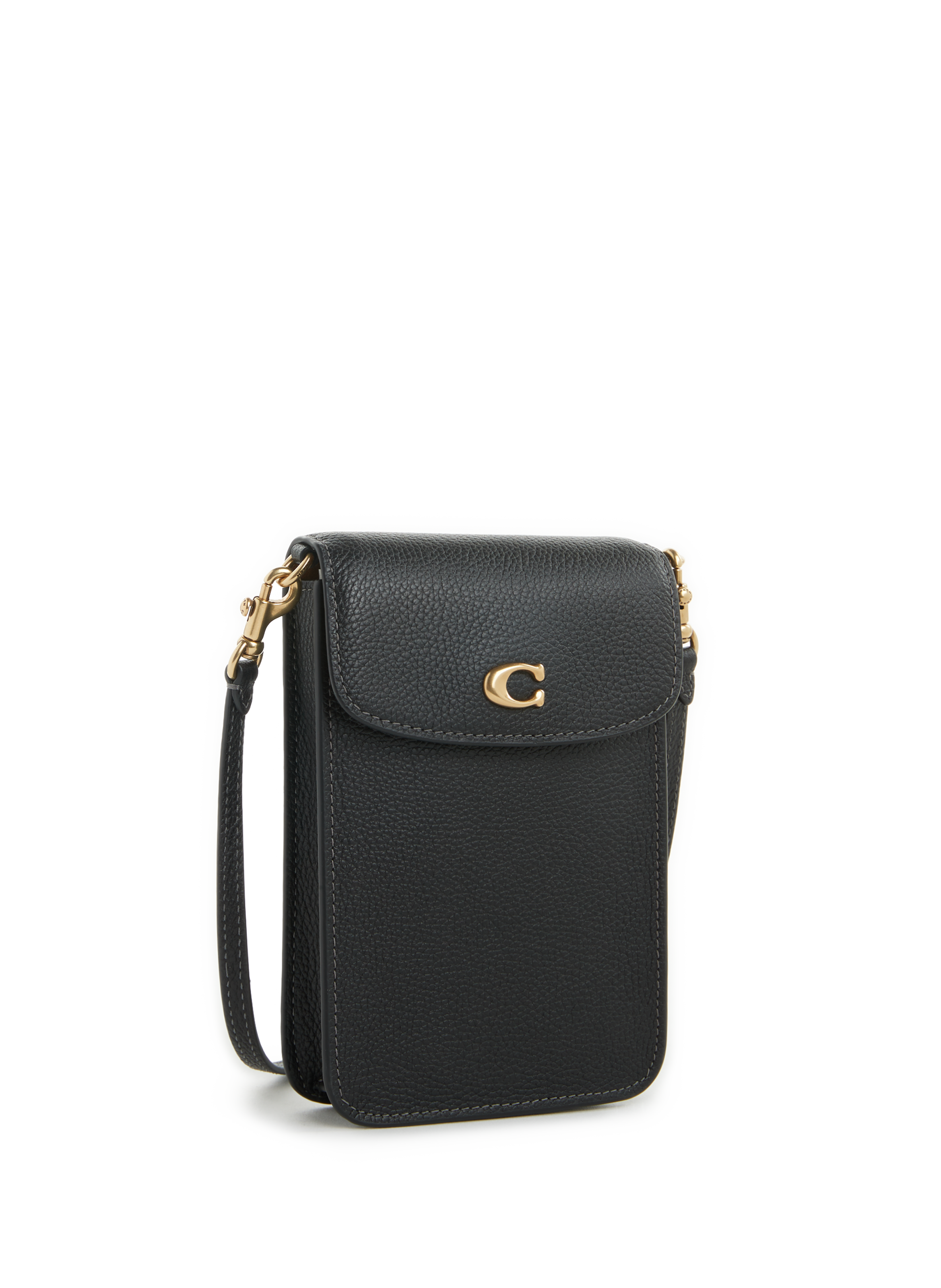 Pochette téléphone en cuir