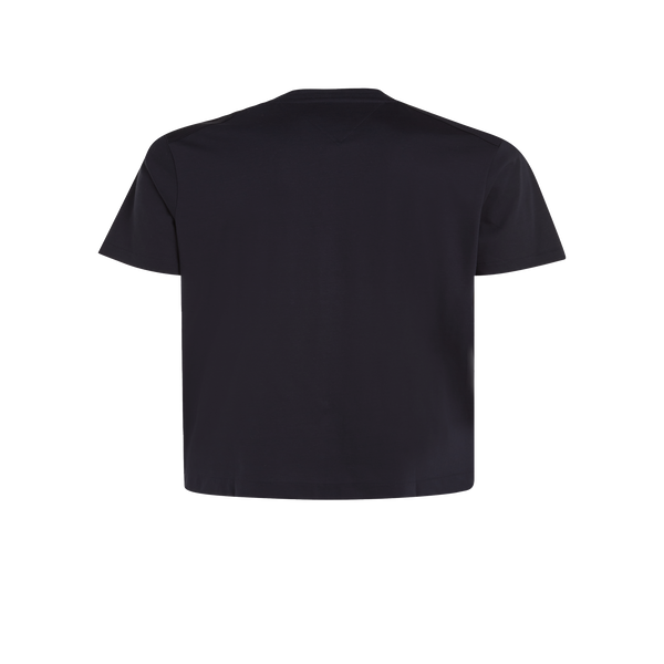 Tommy Hilfiger Cotton T-shirt In Black