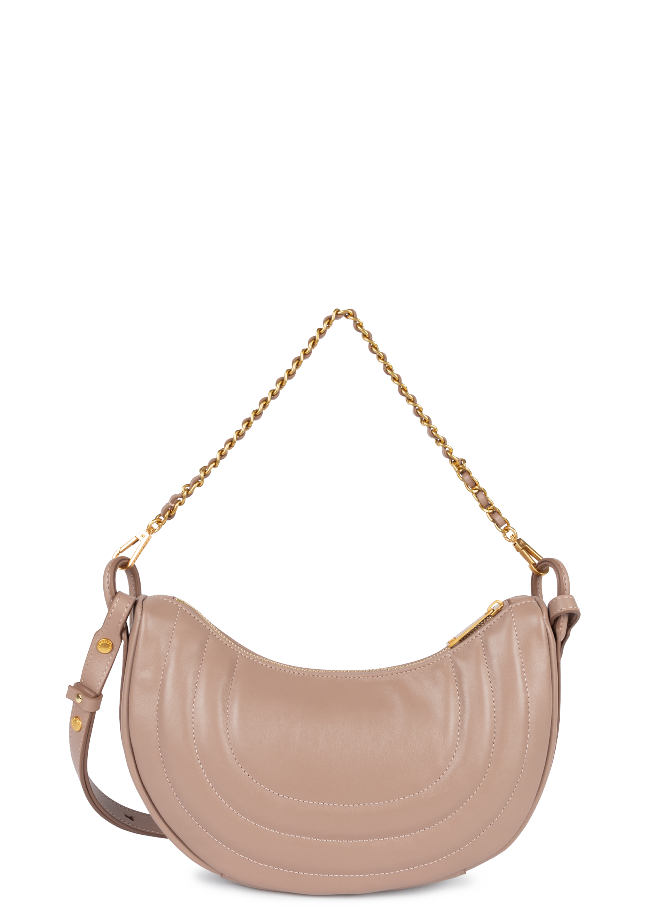 Sac hobo - soft matelassé LANCASTER Rose