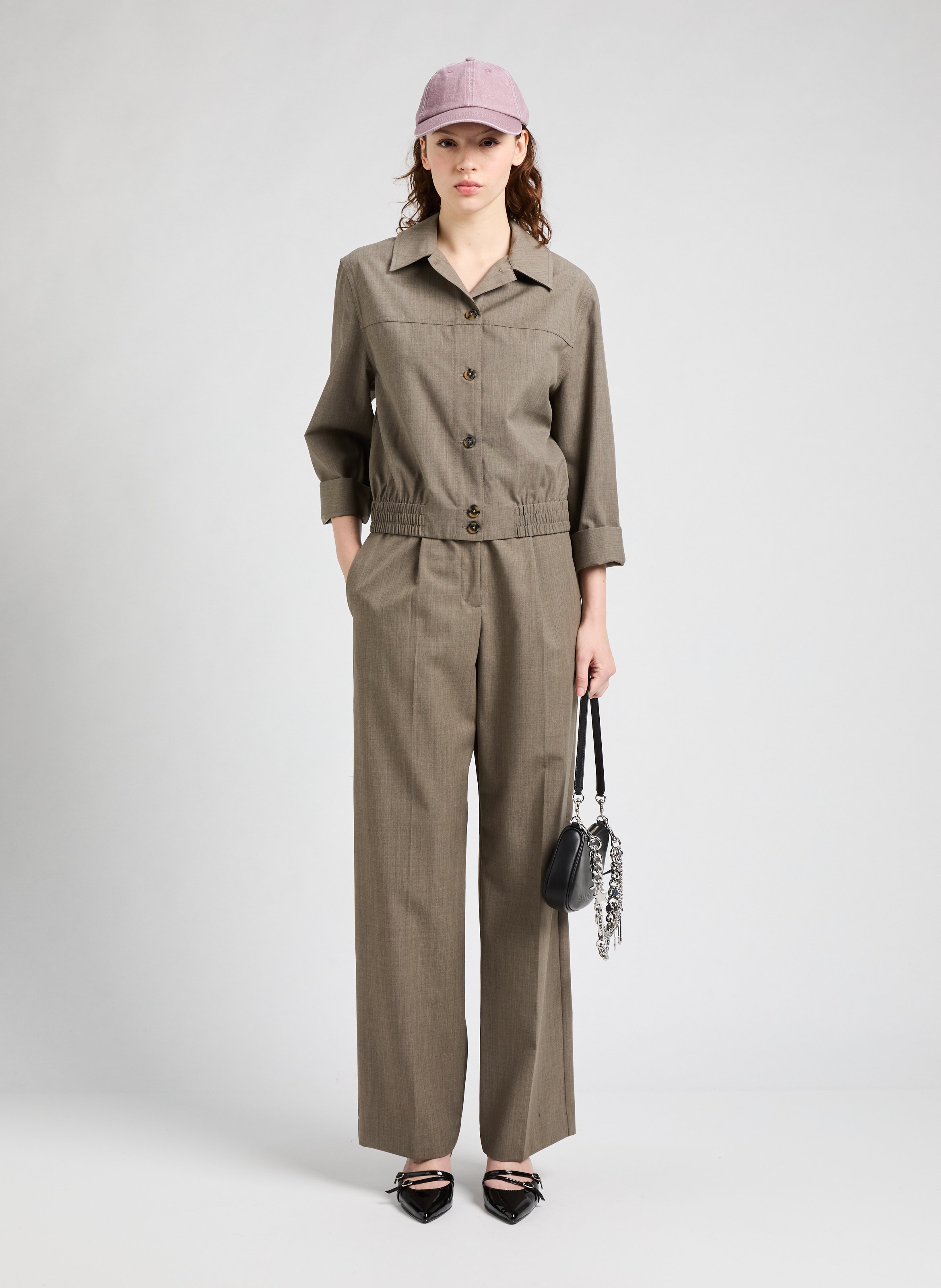 Sac porté épaule The Star Charm Shoulder Bag MARC JACOBS Noir