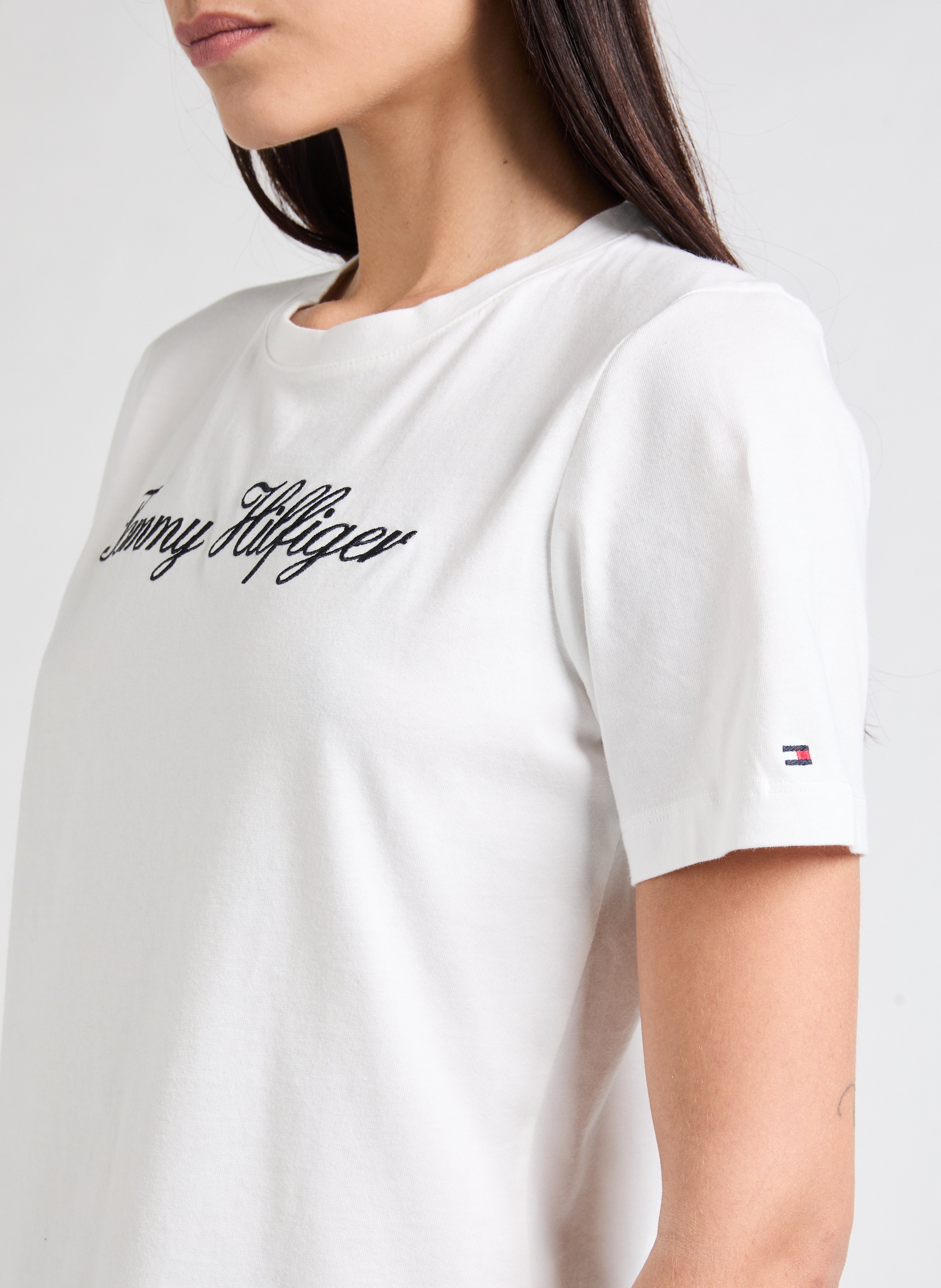 T-shirt à logo  TOMMY HILFIGER Beige