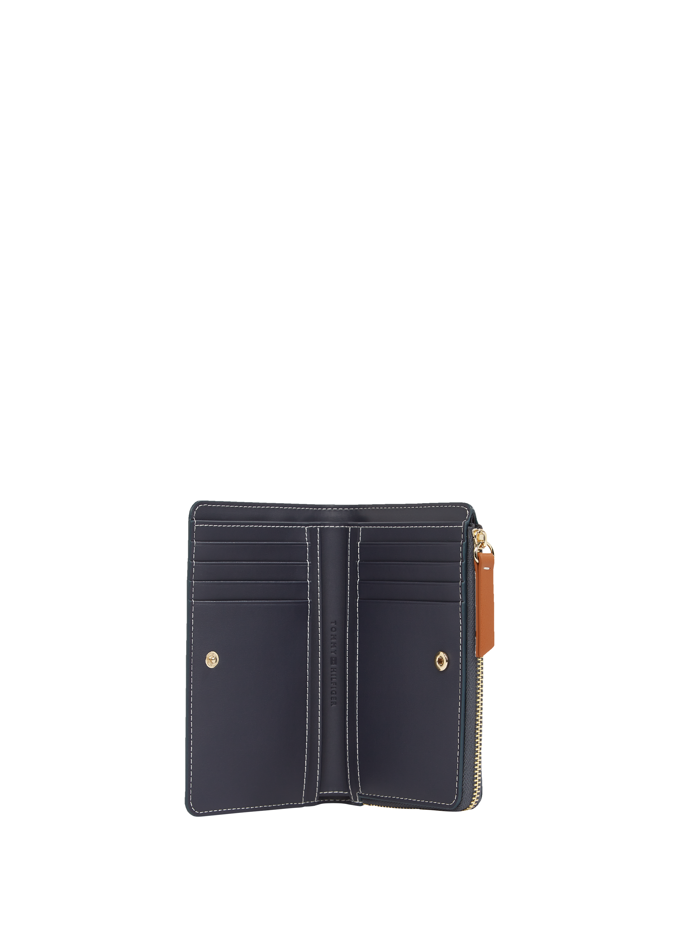 Portefeuille à monogramme TOMMY HILFIGER Bleu