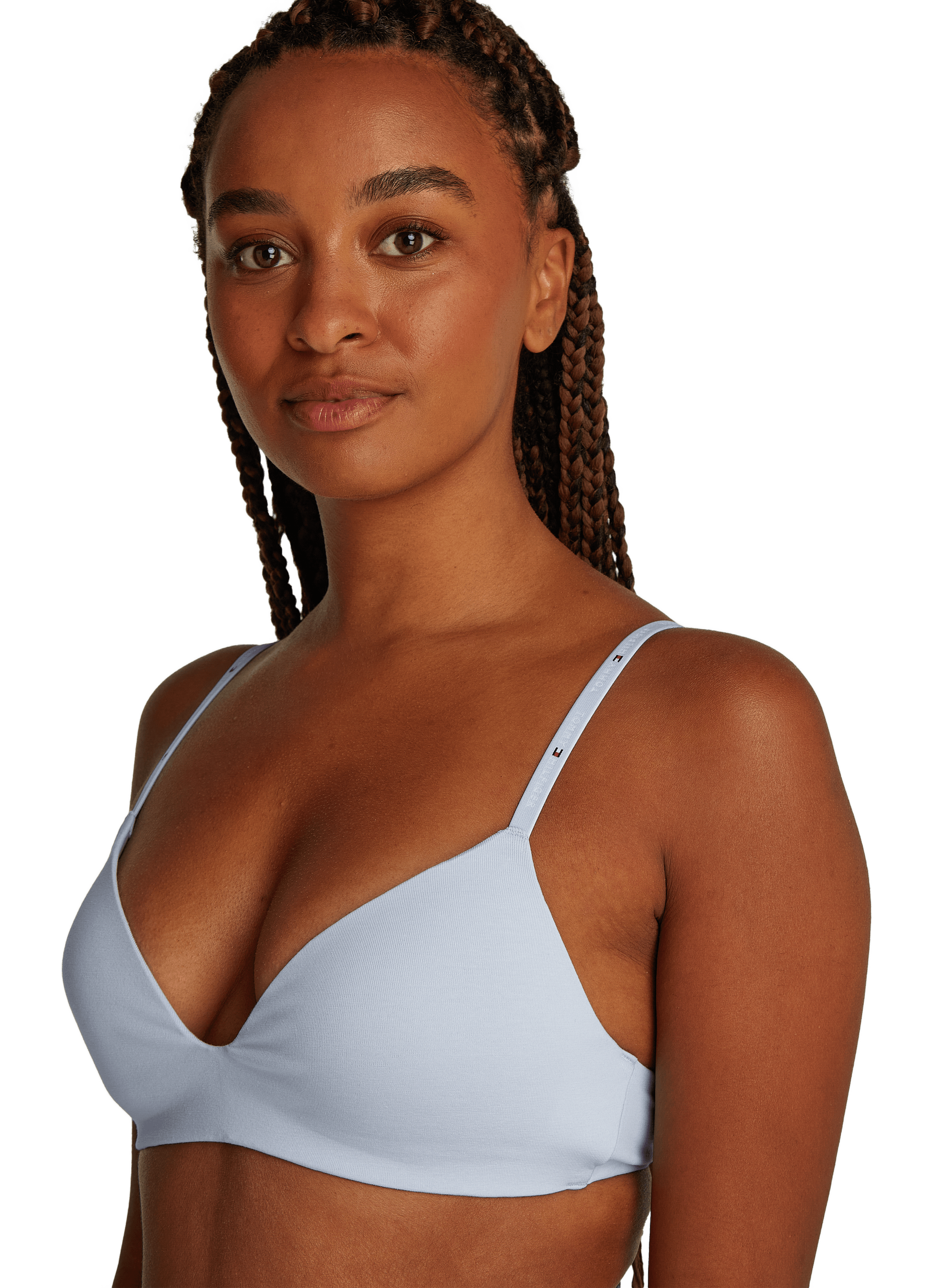 Soutien gorge triangle TOMMY HILFIGER Bleu