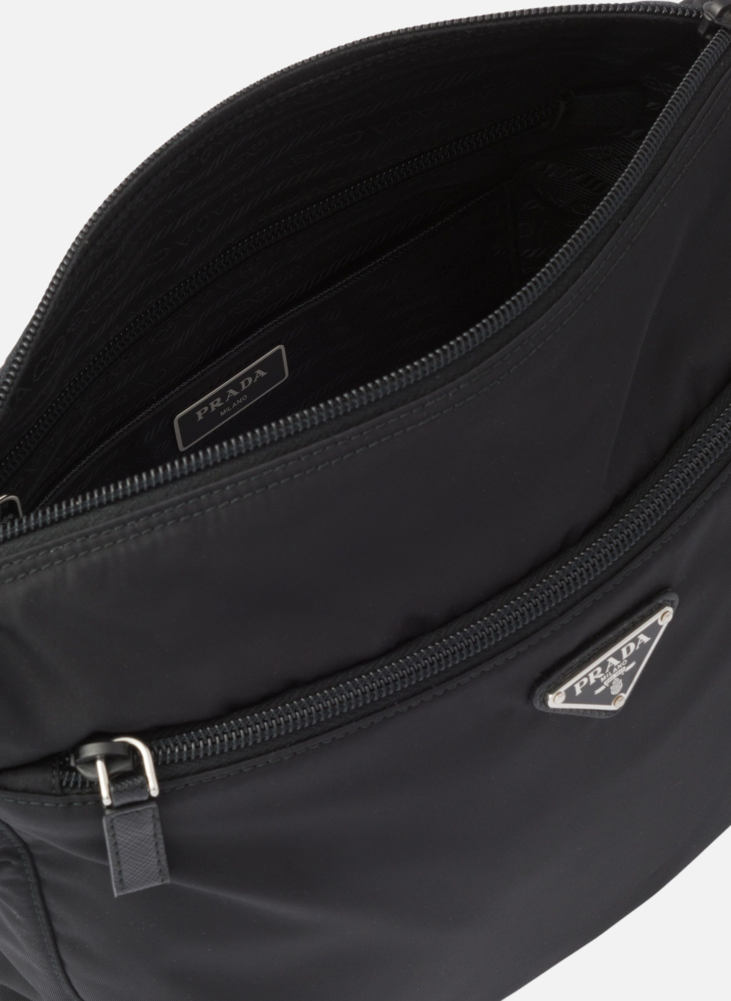 Sac en re-nylon PRADA Noir