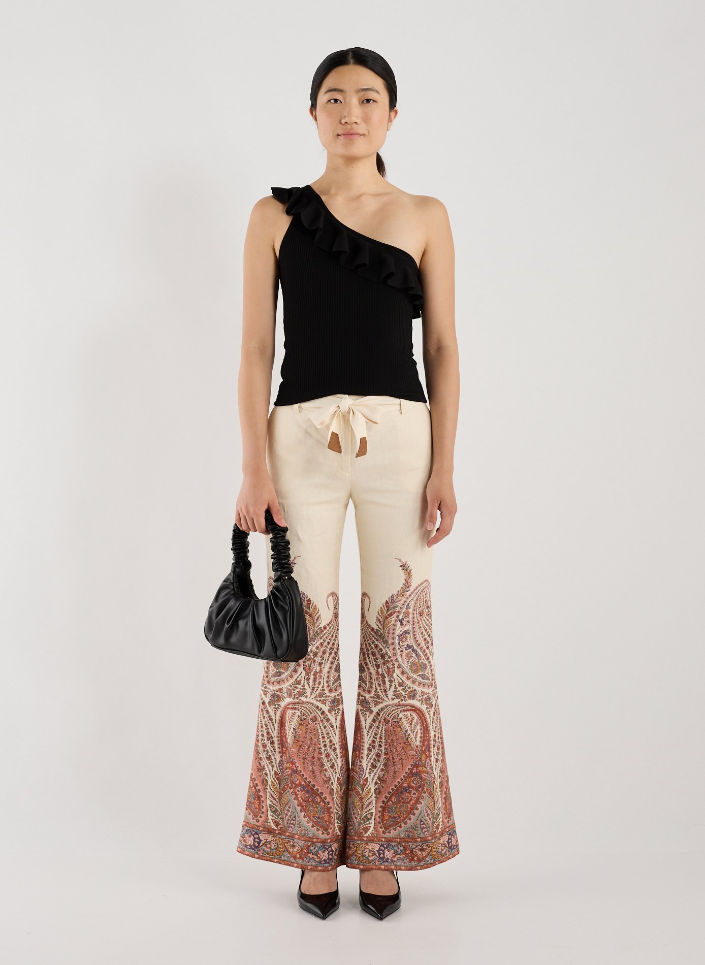 Top asymétrique Rhiannon ZIMMERMANN Multicolore