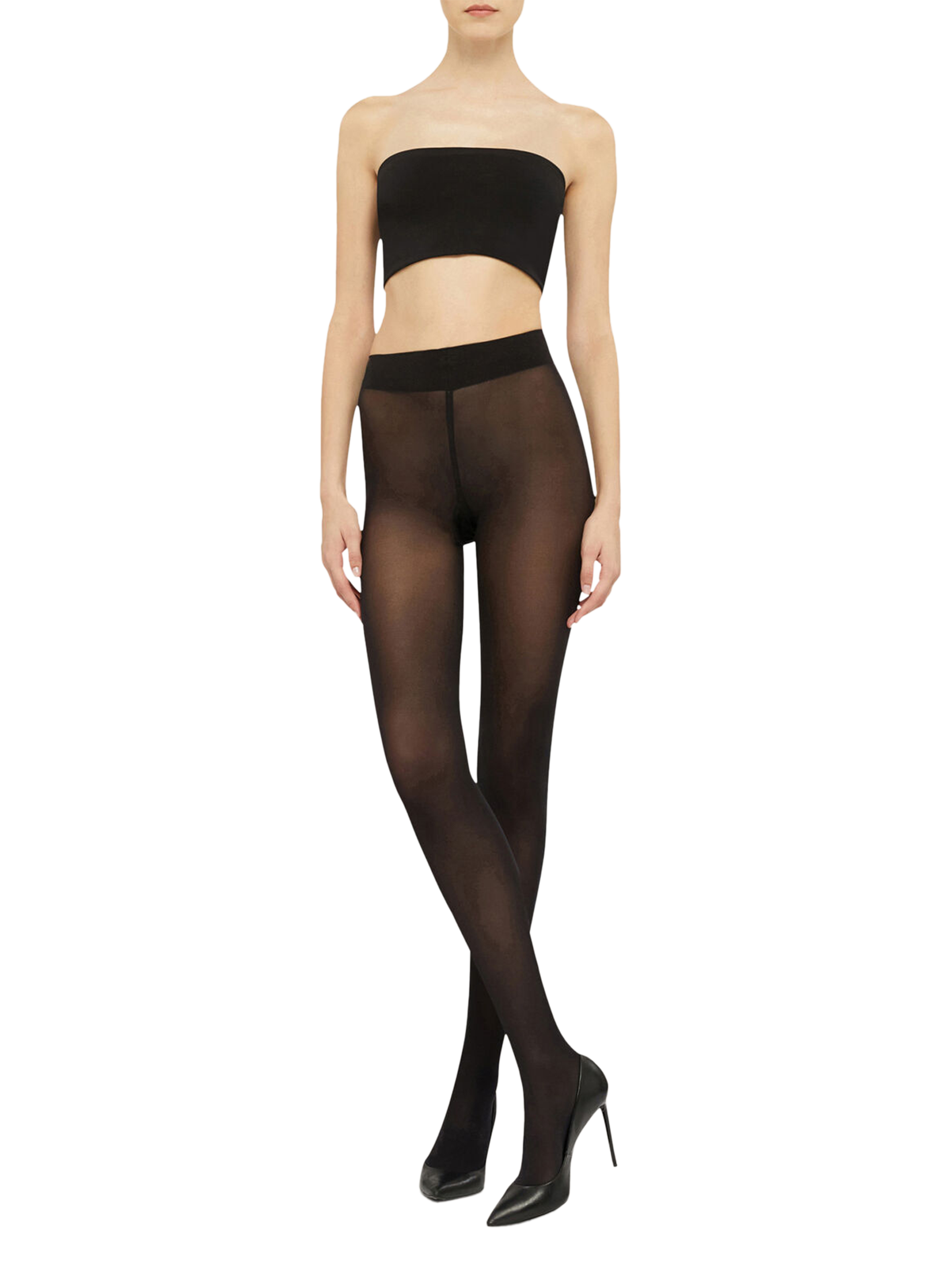 Collants Pure 50 WOLFORD Noir