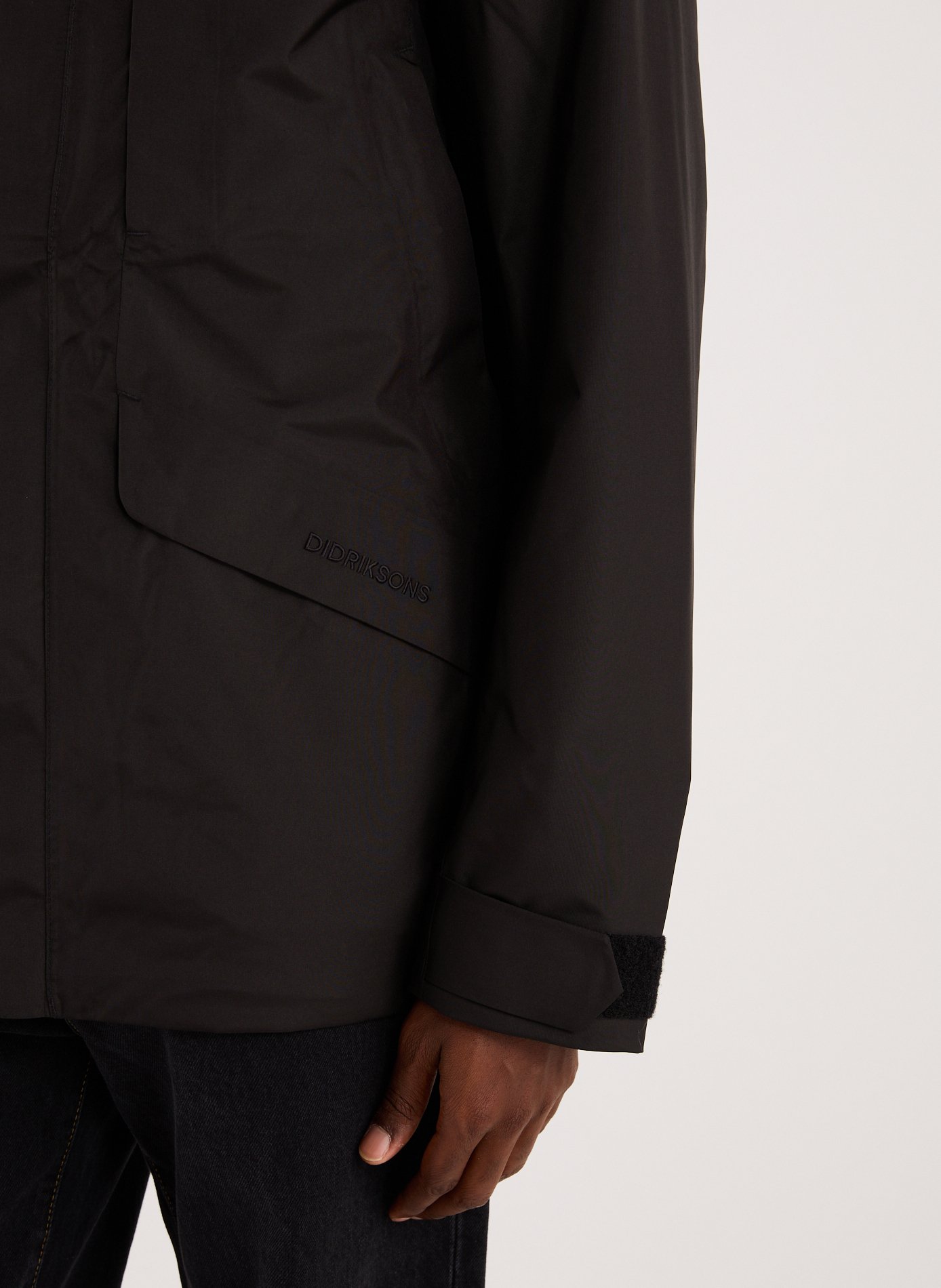 Veste Adam imperméable et coupe-vent DIDRIKSONS Noir