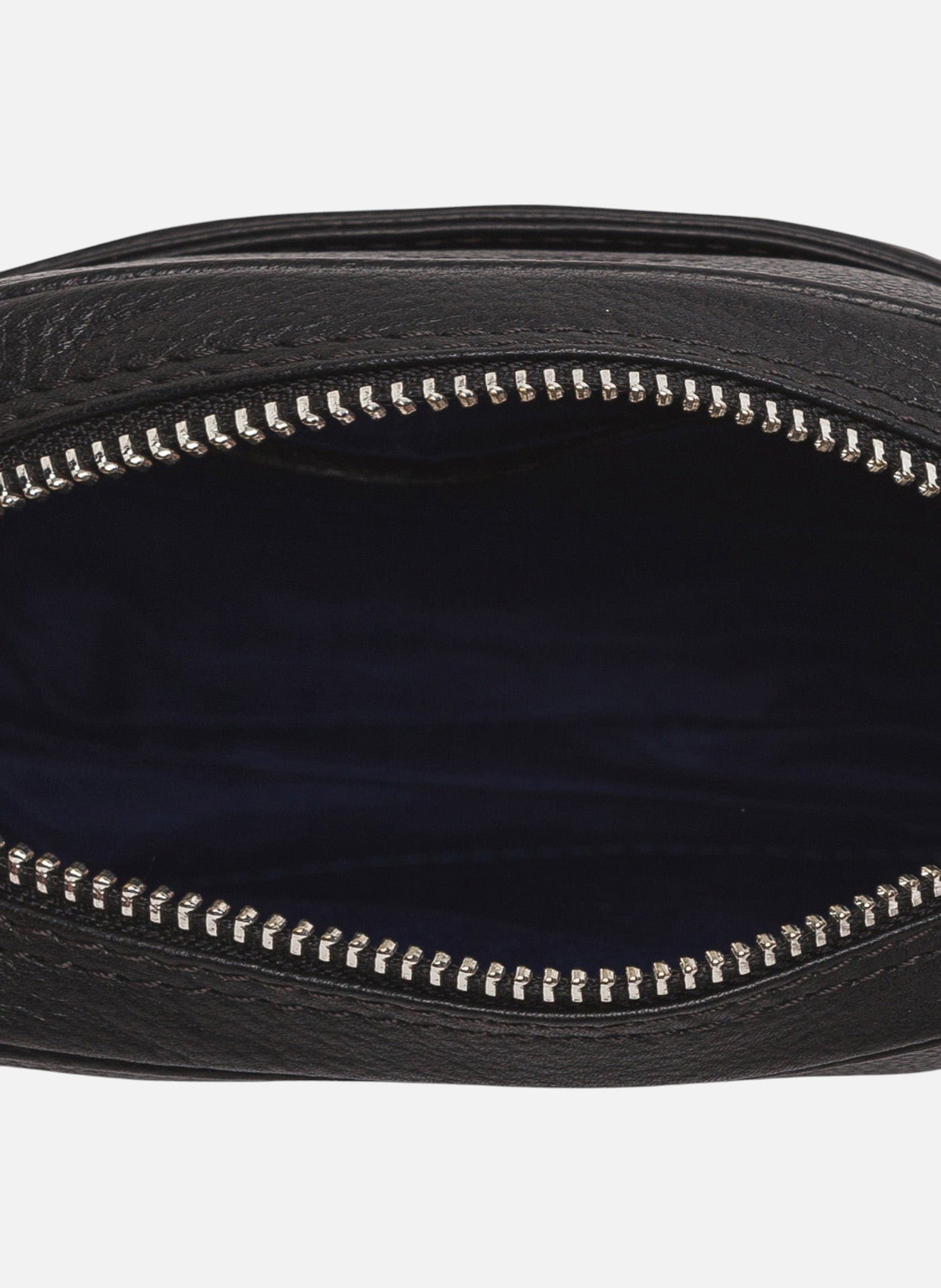 Petite sacoche charles en cuir grainé LE TANNEUR Noir